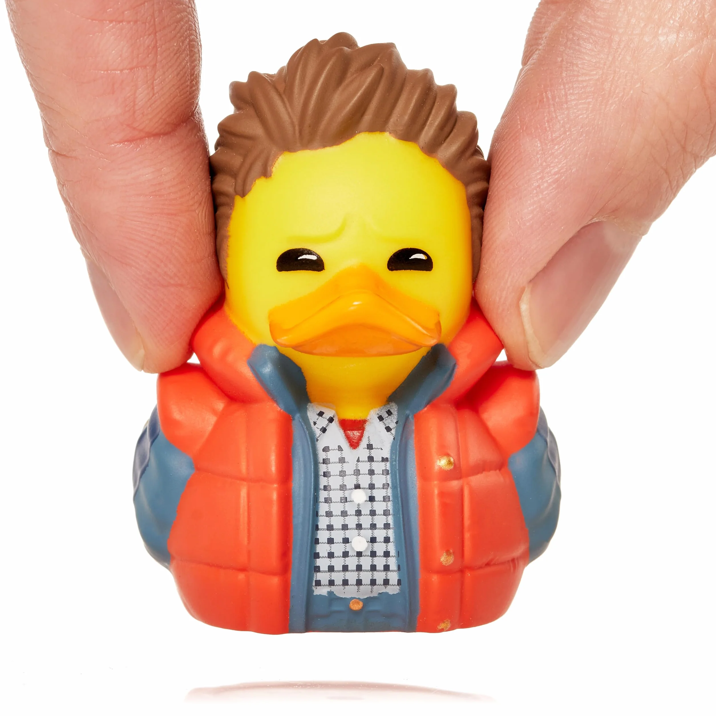 TUBBZ Mini Marty McFly kolekcjonerska winylowa gumowa figurka kaczki – oficjalny produkt Back to the Future – filmy akcji retro i telewizja