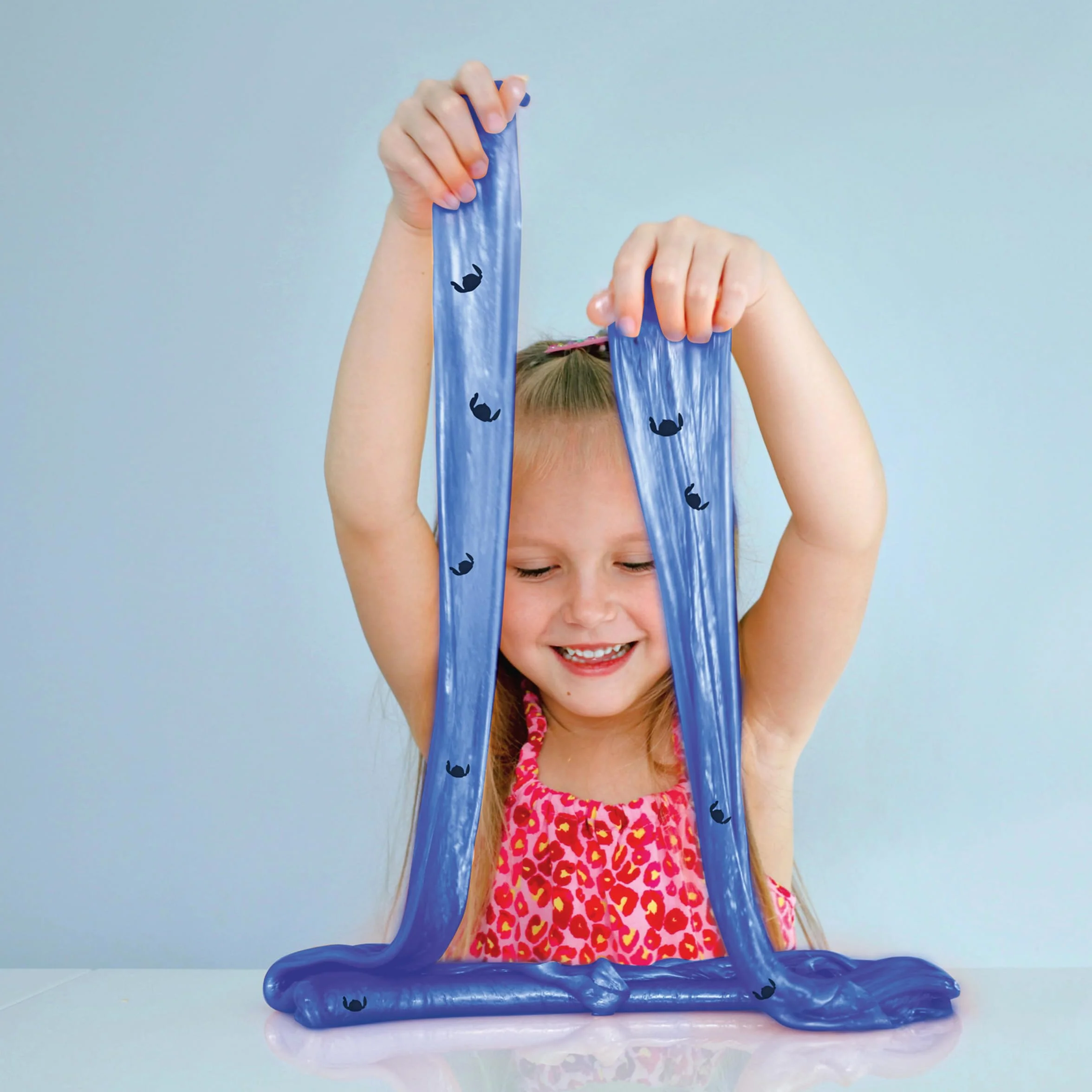 Lexibook Slime Stitch rozciągliwy, lilo i ścieg, niebieski, SLIM01D