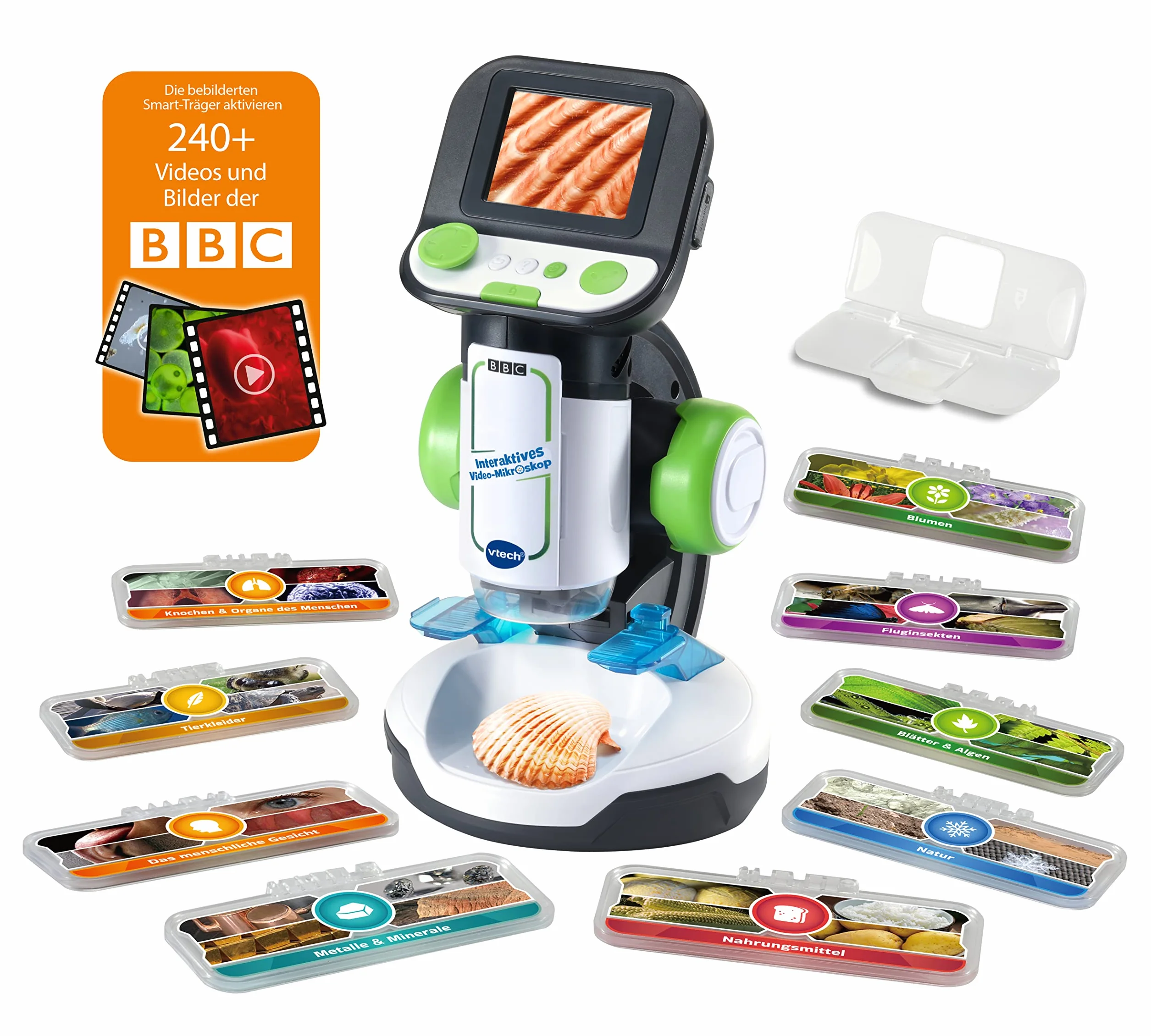 Vtech 80-616104 Interaktywny mikroskop wideo dla dzieci kolorowy