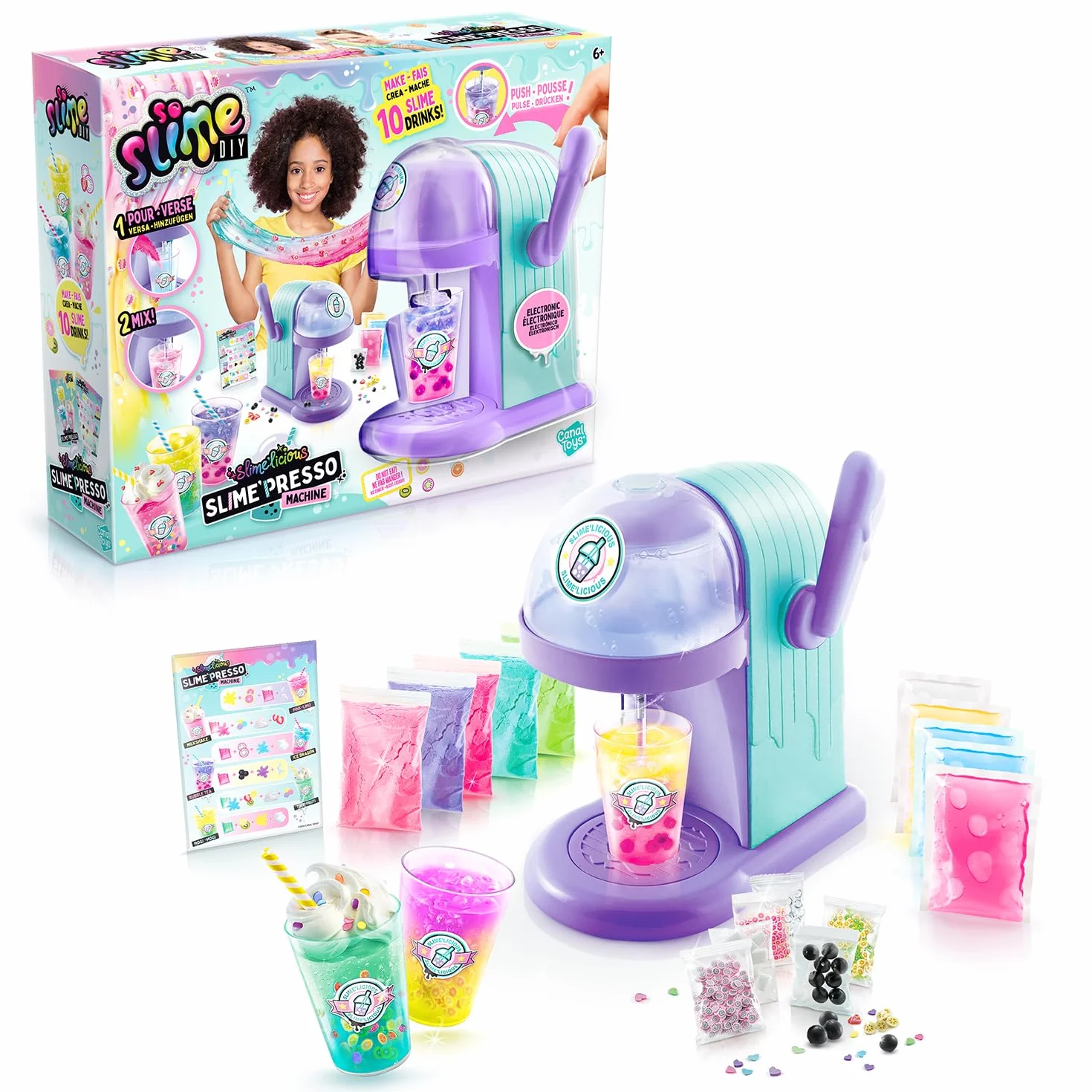 Canal Toys So Slime Slimelicious Slime'presso Machine SSC 254 Fioletowy