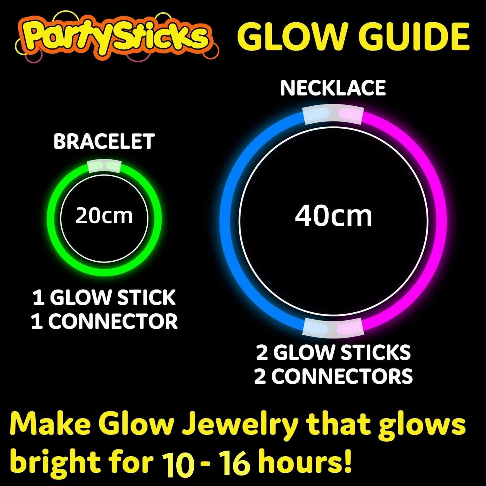 100 świetlówek dla dzieci, świecąca pałeczka, świecąca świetlówka ze złączami, pastelowe akcesoria fluorescencyjne na urodziny, święta