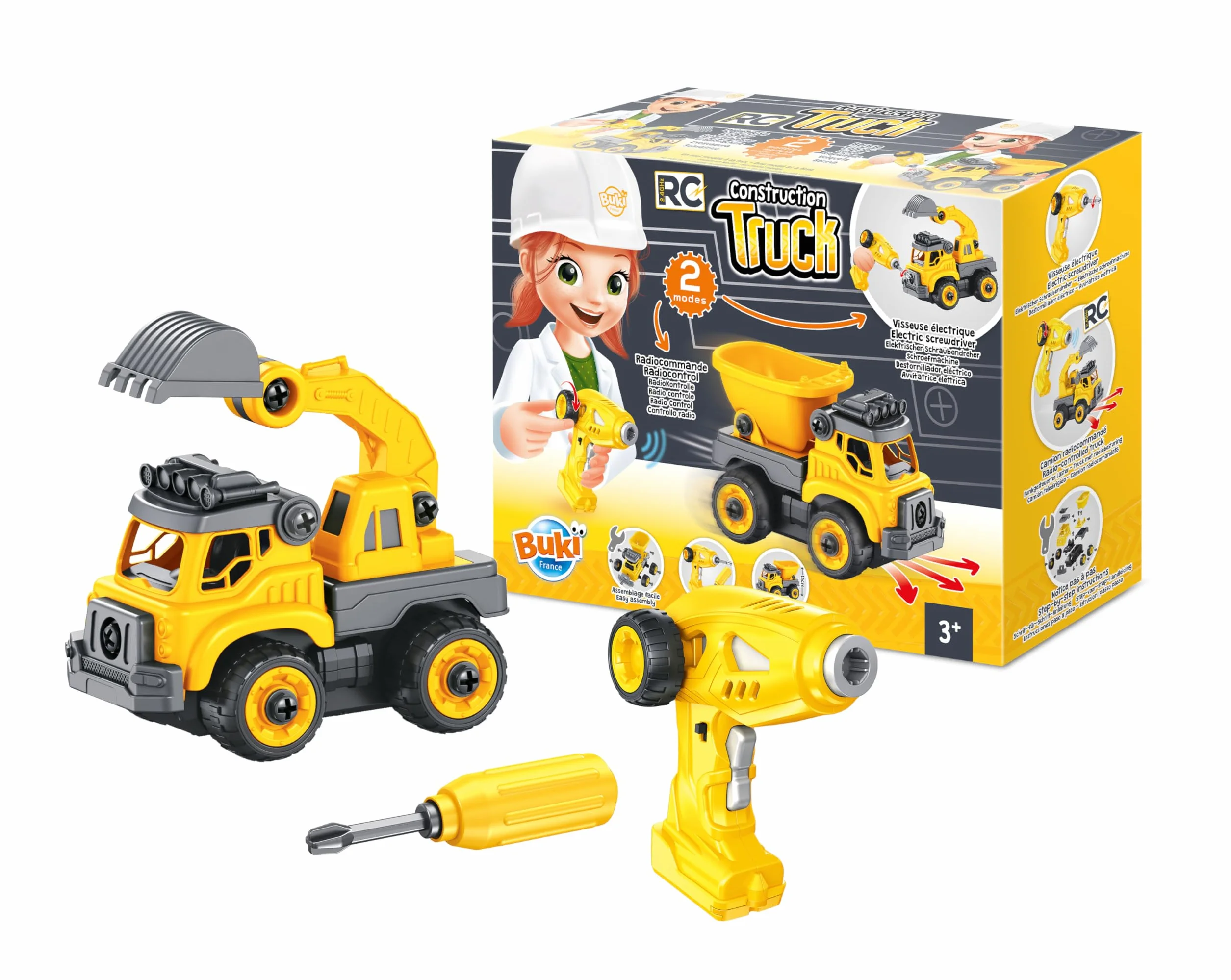 Buki France 9020 Camion de chantier plac budowy RC