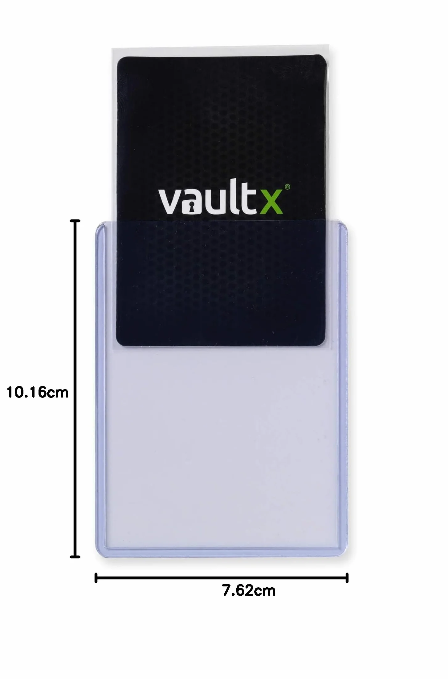 Vault X Toploadery 35pt, karty kolekcjonerskie, wyjątkowo grube premium, sztywne etui bezszwowe 3" x 4", twarde koszulki, przezroczysta ochrona do gier kolekcjonerskich, TCG (opakowanie 50 szt.)