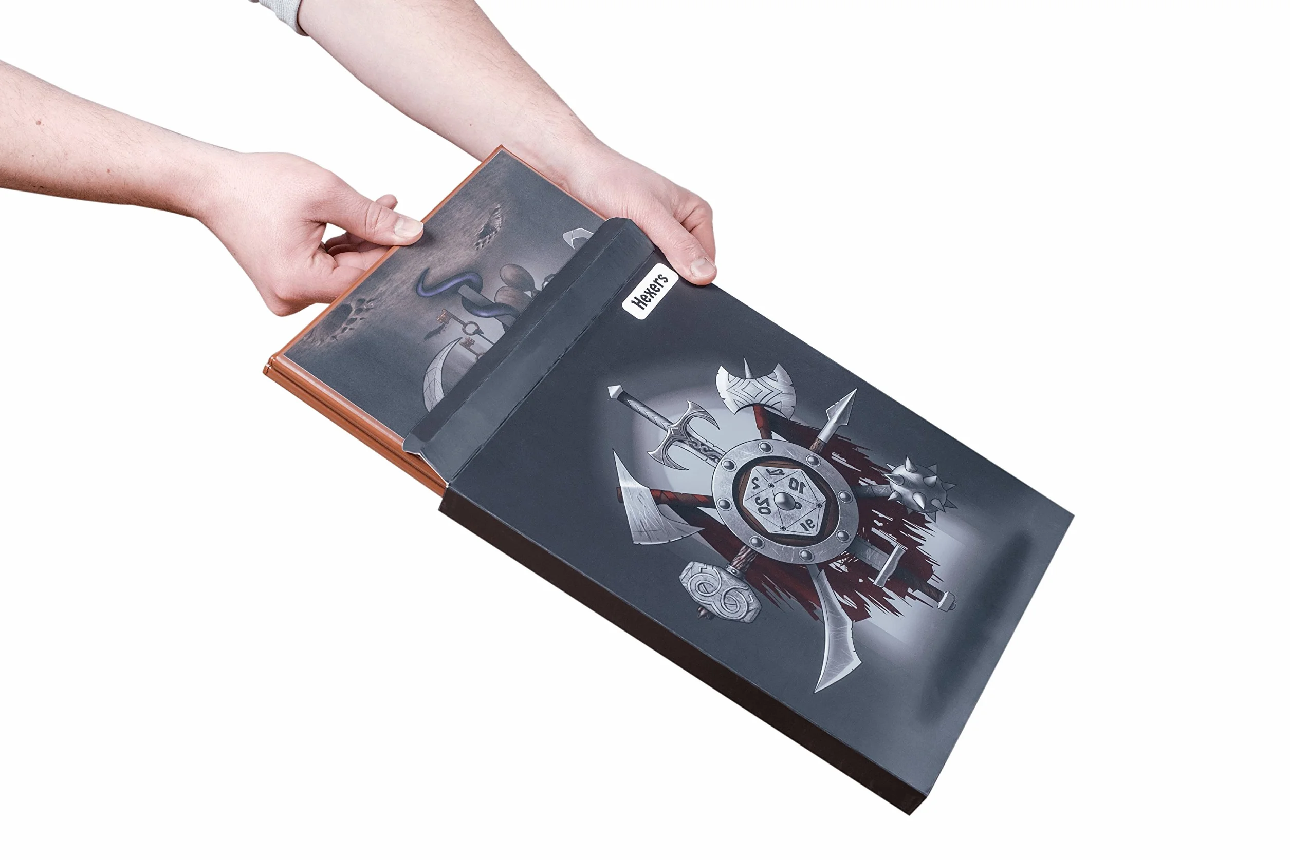 Hexers Ekran dla mistrza gry RPG Kompatybilny z D&D Dungeons and Dragons DND DM Pathfinder 4 panele