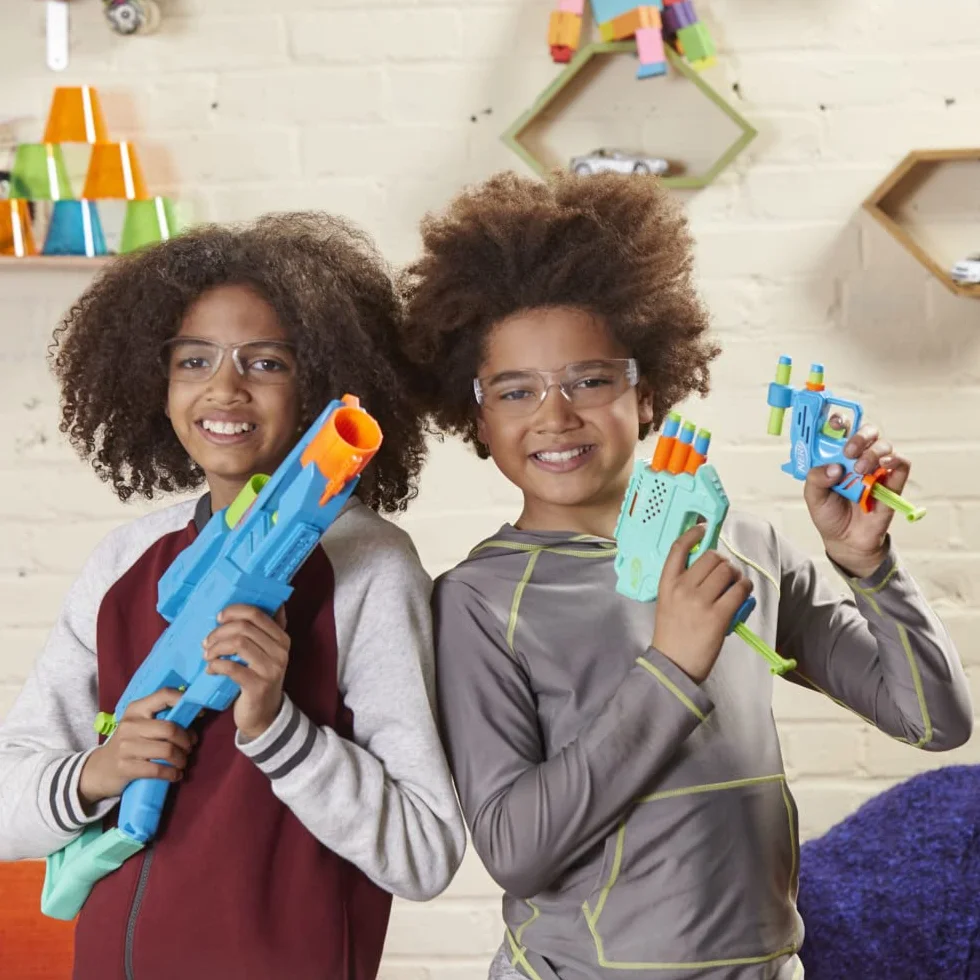 Nerf Elite 2.0 Zestaw taktyczny | 3 Wyrzutnie: Operator BD-2, Trio TD-3, mały blaster Ace SD-1, i 20 strzałek piankowych | Zabawka i pomysł na prezent dla dzieci od 8 lat | Zabawki outdoorowe