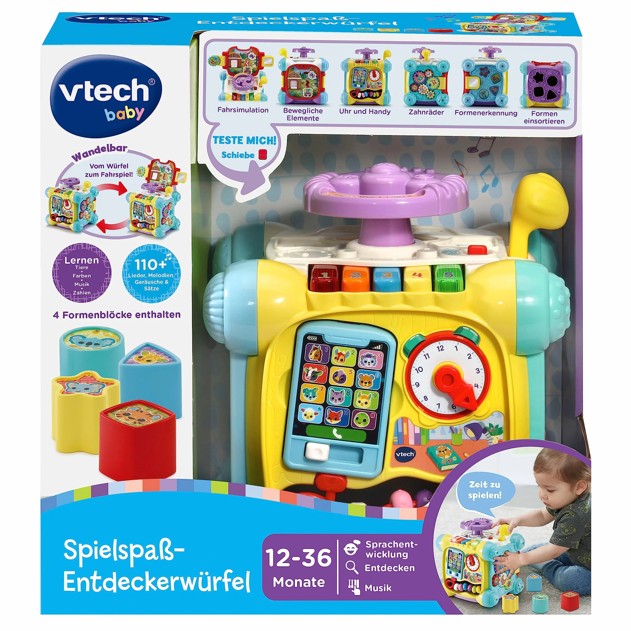 VTech 80-557204 kostka do gry