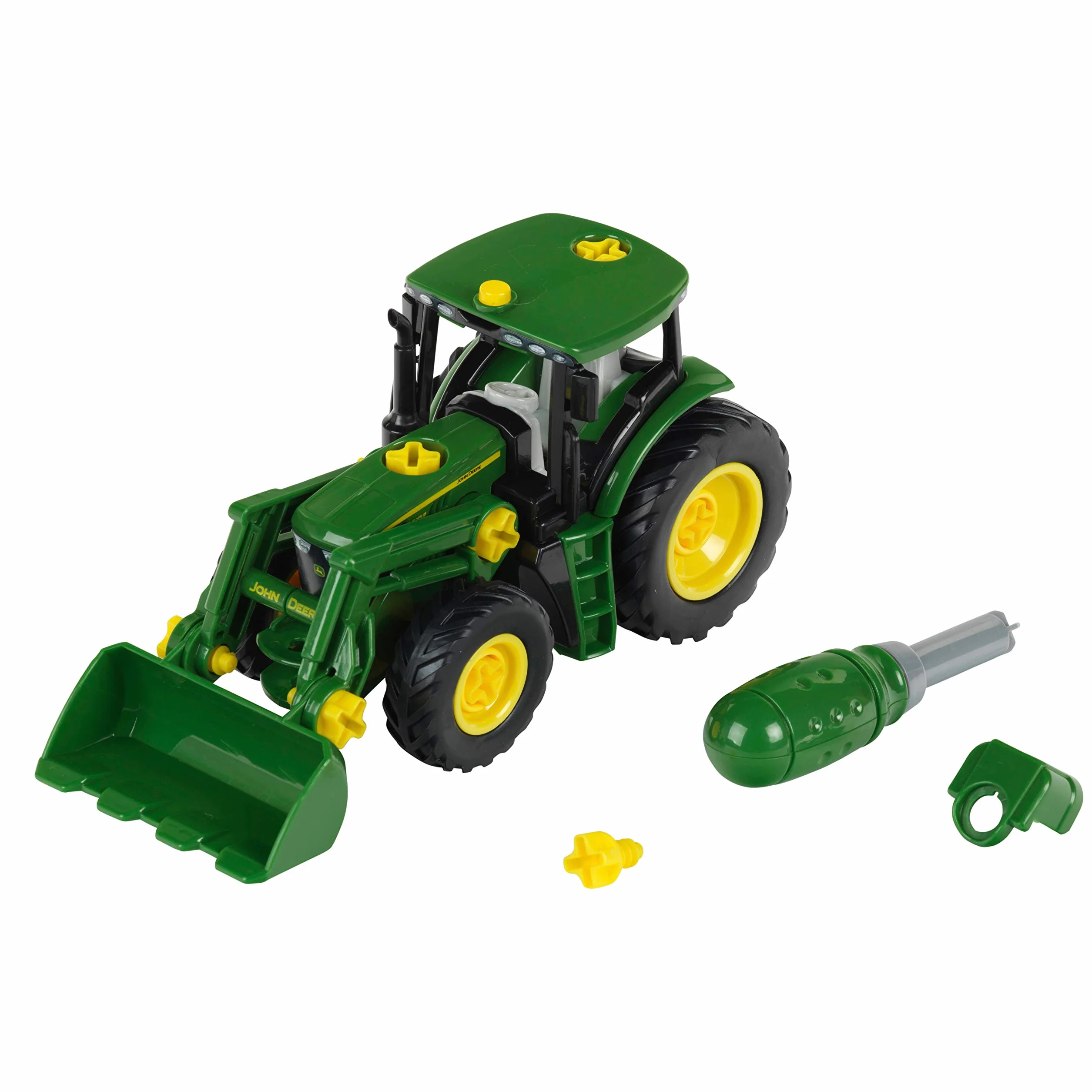 Theo Klein Traktor John Deere 3903 z ładowaczem przednim i przeciwwagą