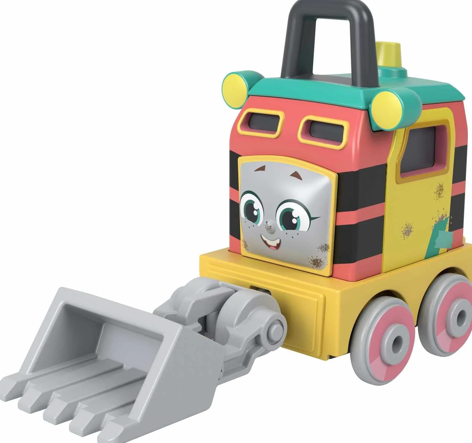 Fisher-Price Thomas & Friends Sandy the Rail Speeder die-cast push-along toy train engine for preschool kids ages 3+
