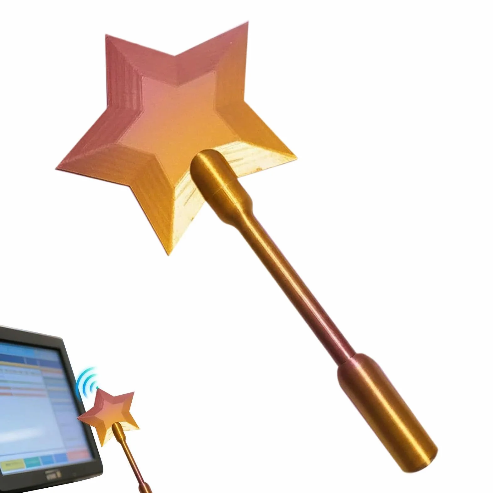 Credit Card Wand - 3D Printed Payment Stick | Contactless Payment Card Holder for Kids, Teens, Adults, Tech Lovers, Cosplay, Magicians, Performers, Themed Events, Parties, and Shopping Fun