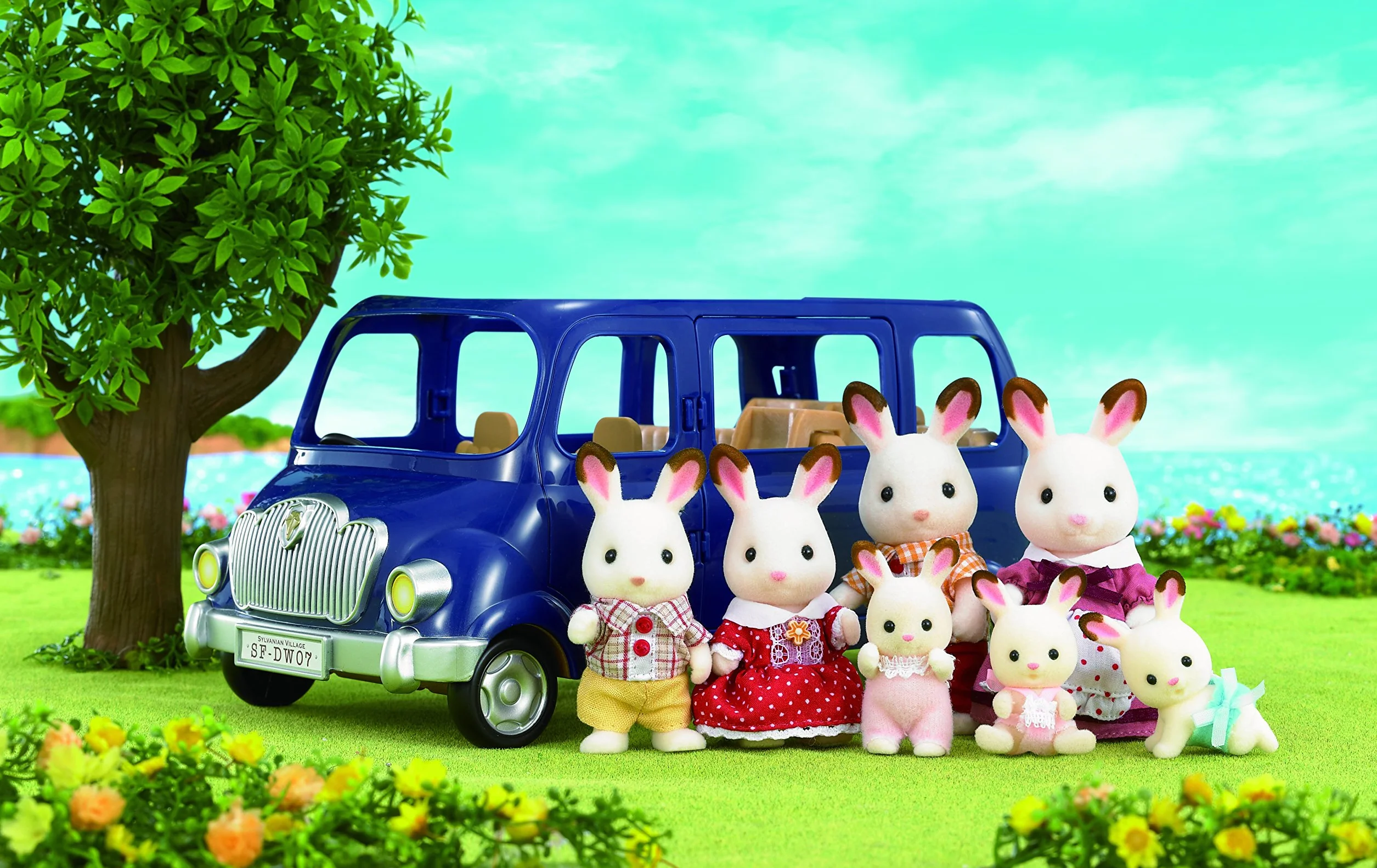 Sylvanian Families 5274 Rodzinny siedmioosobowy minivan