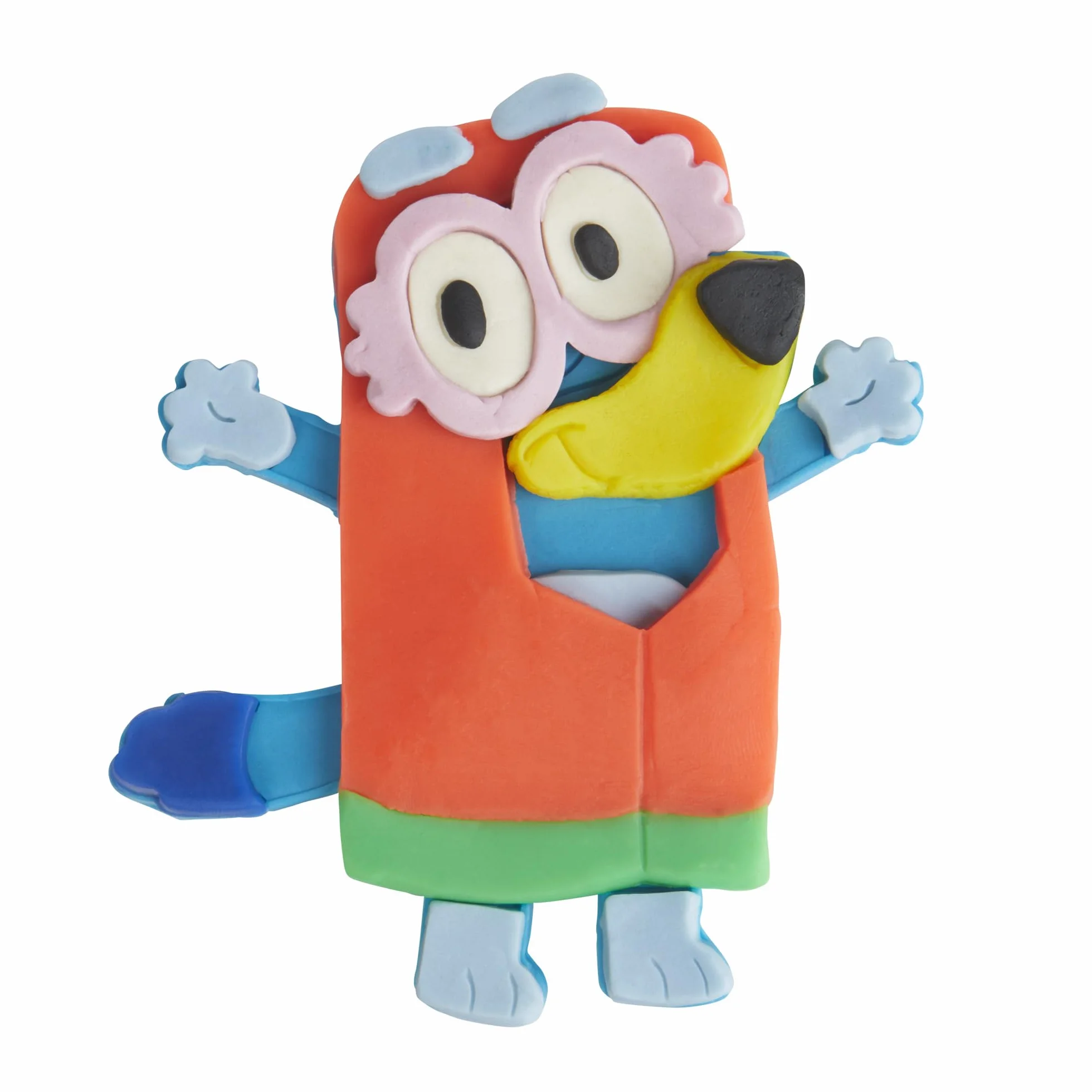 Play-Doh Przebrania Blue Zestaw do zabawy dla dzieci od 3 lat, 11 tub ciastoliny