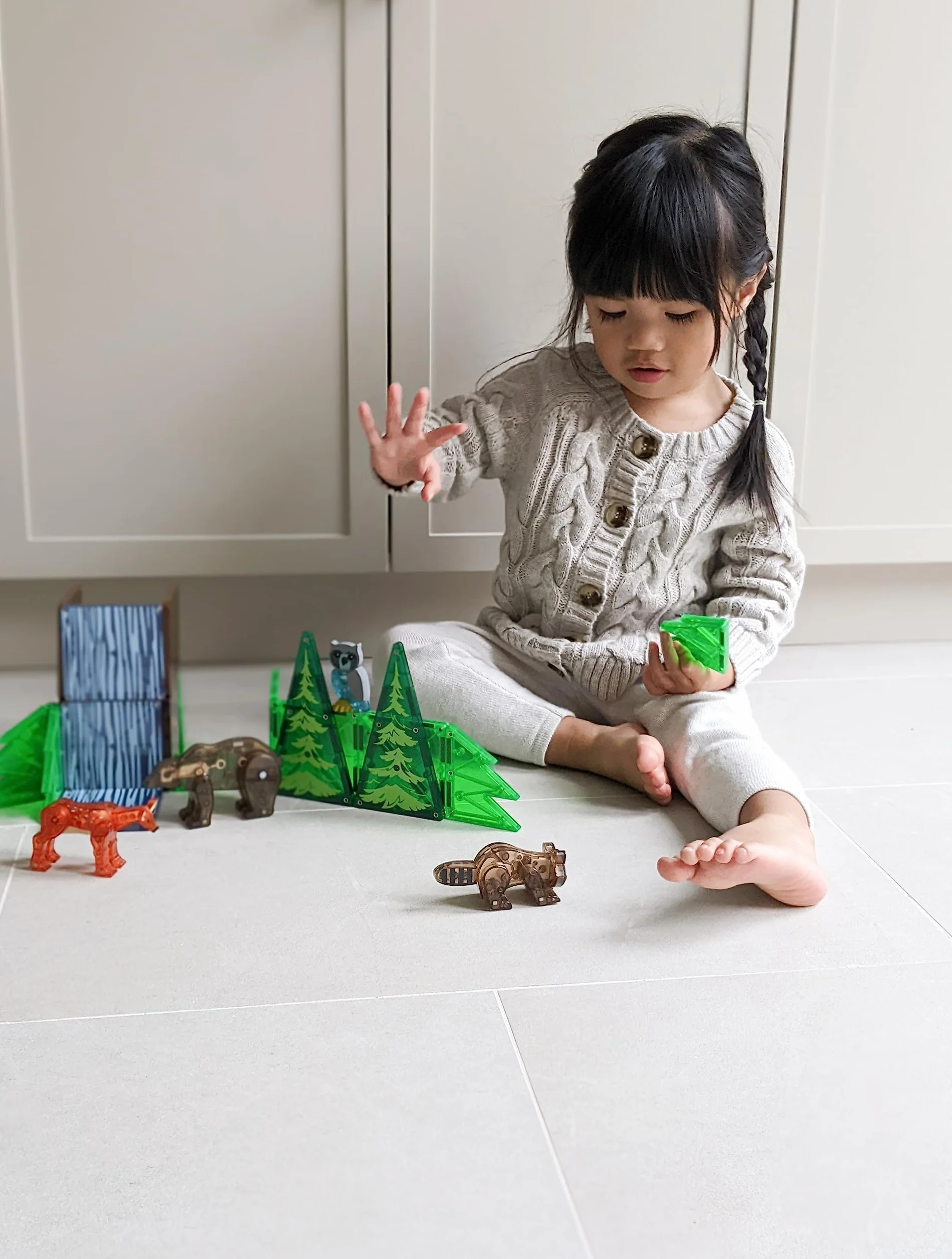 Magna-Tiles Forest Animals zestaw 25 szt.