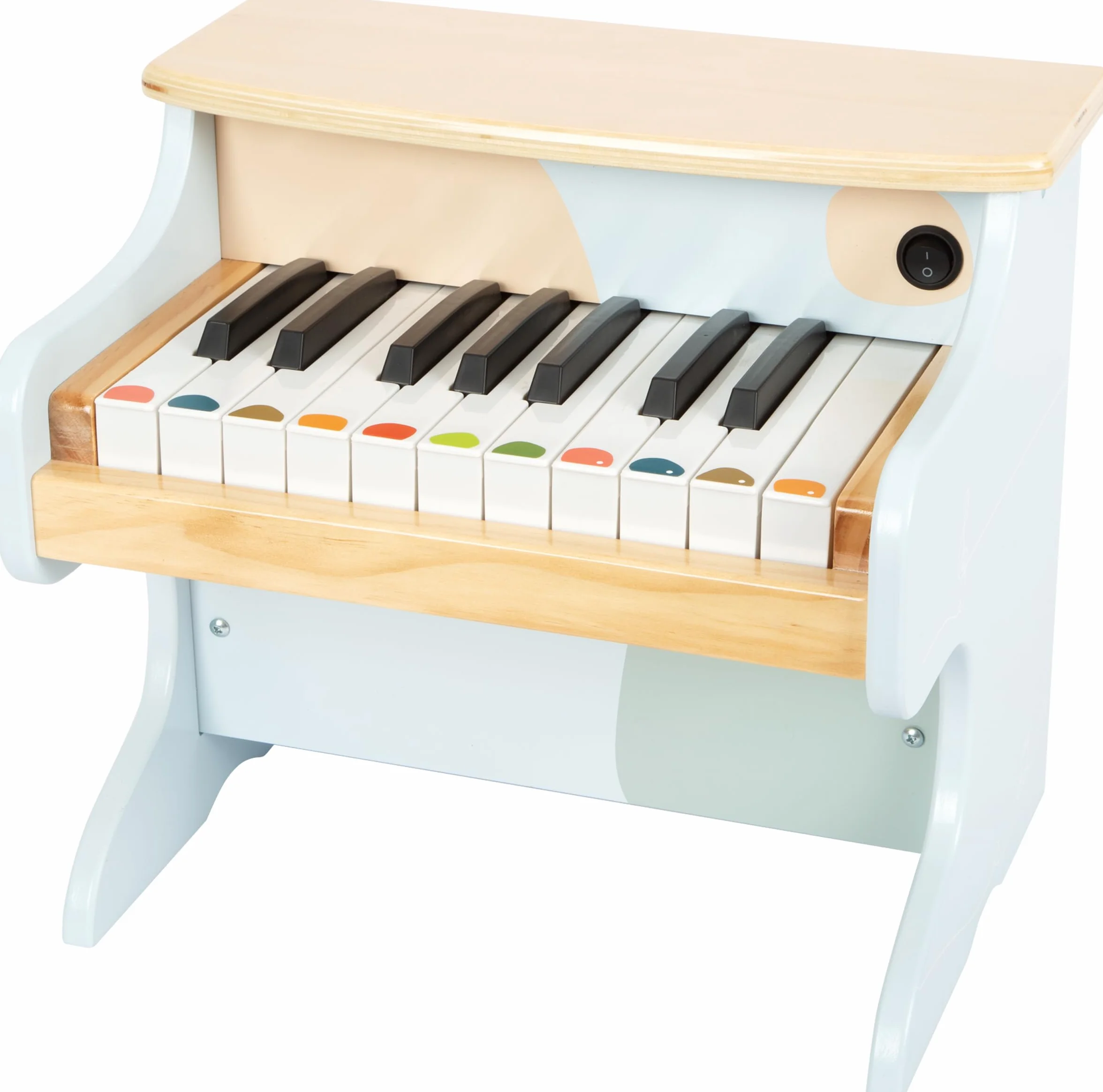 Small Foot Pianino zabawkowe "Groovy Beats", pianino dla dzieci od 3 lat, idealne do wczesnej edukacji muzycznej