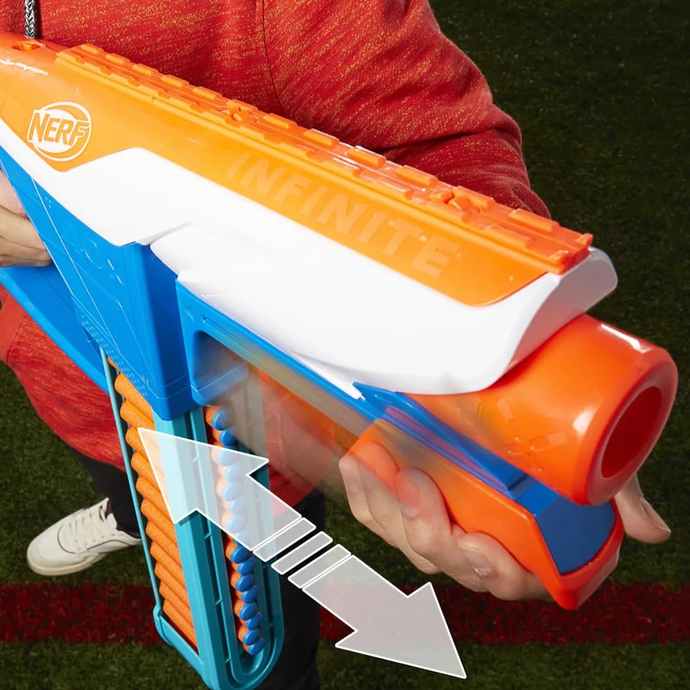 NERF N Series Infinite Wyrzutnia z 80 strzałkami N1