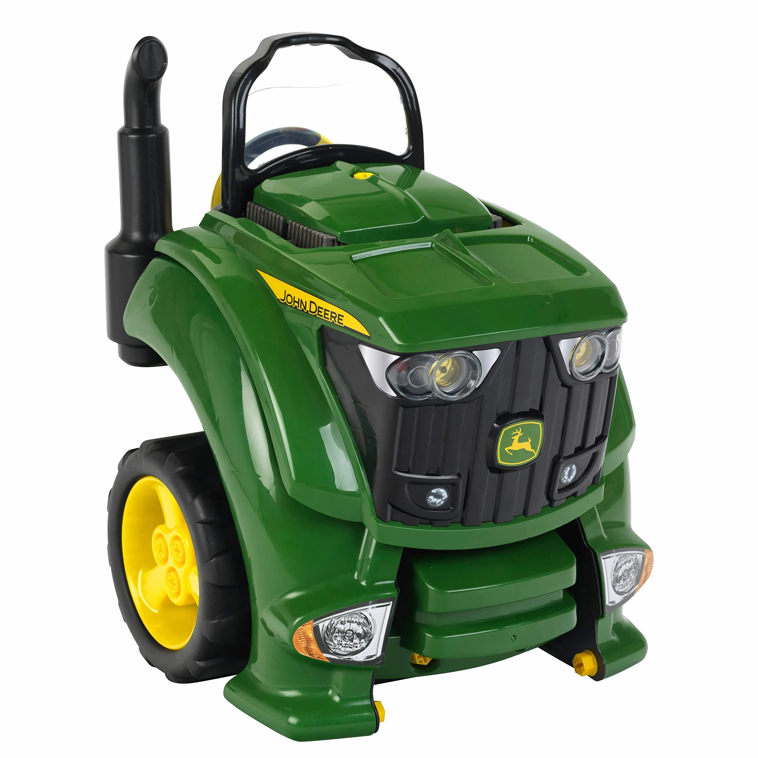 Theo Klein 3916 Traktor John Deere | Składająca się z 56 części silnika traktora z licznymi funkcjami do przykręcania i majsterkowania | Dla dzieci w wieku od 3 lat