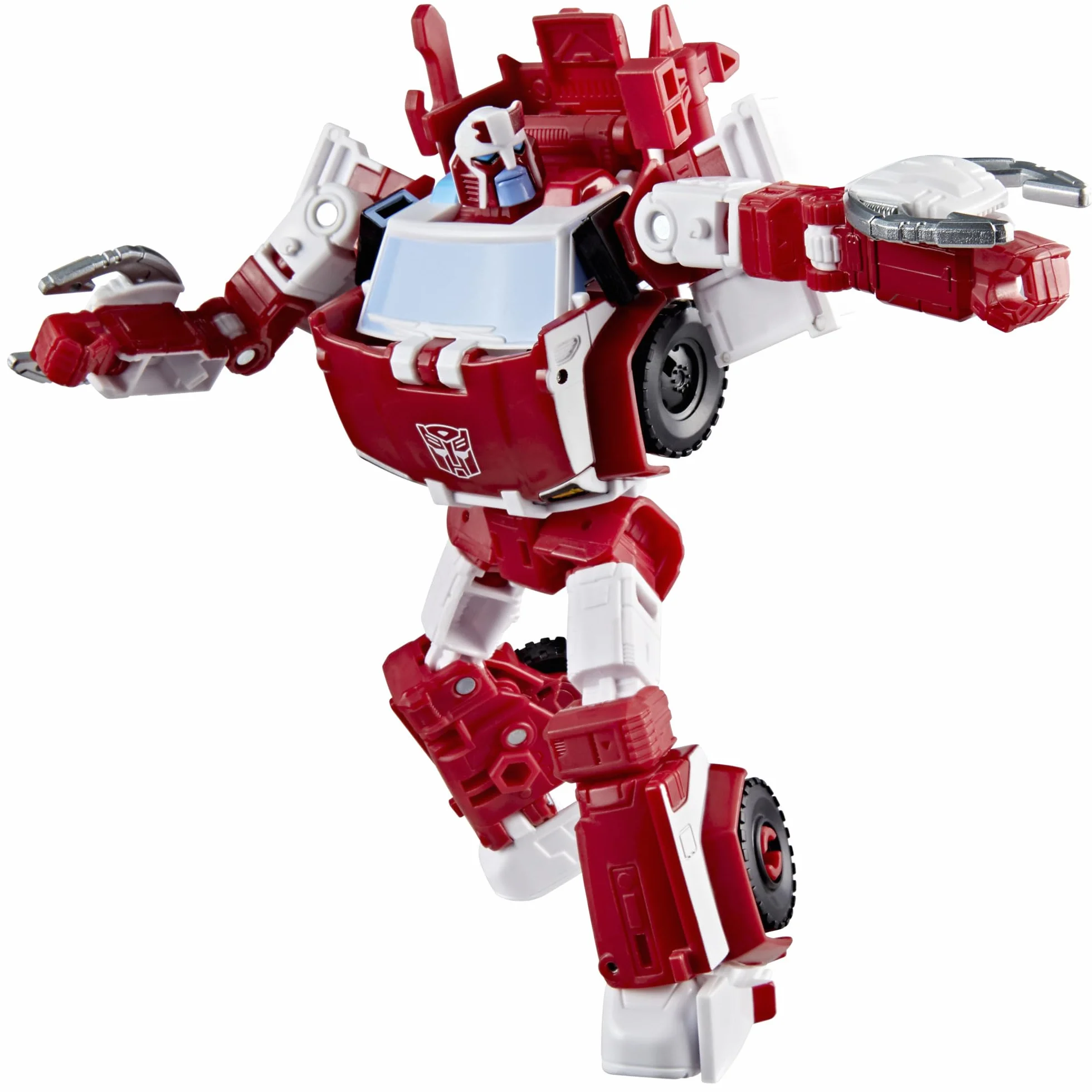 Autobot Ratchet z kolekcji Transformers: Age of the Primes, 14,5-centymetrowa przekształcająca się figurka klasy Deluxe, zabawkowe roboty dla dzieci w wieku od 8 lat