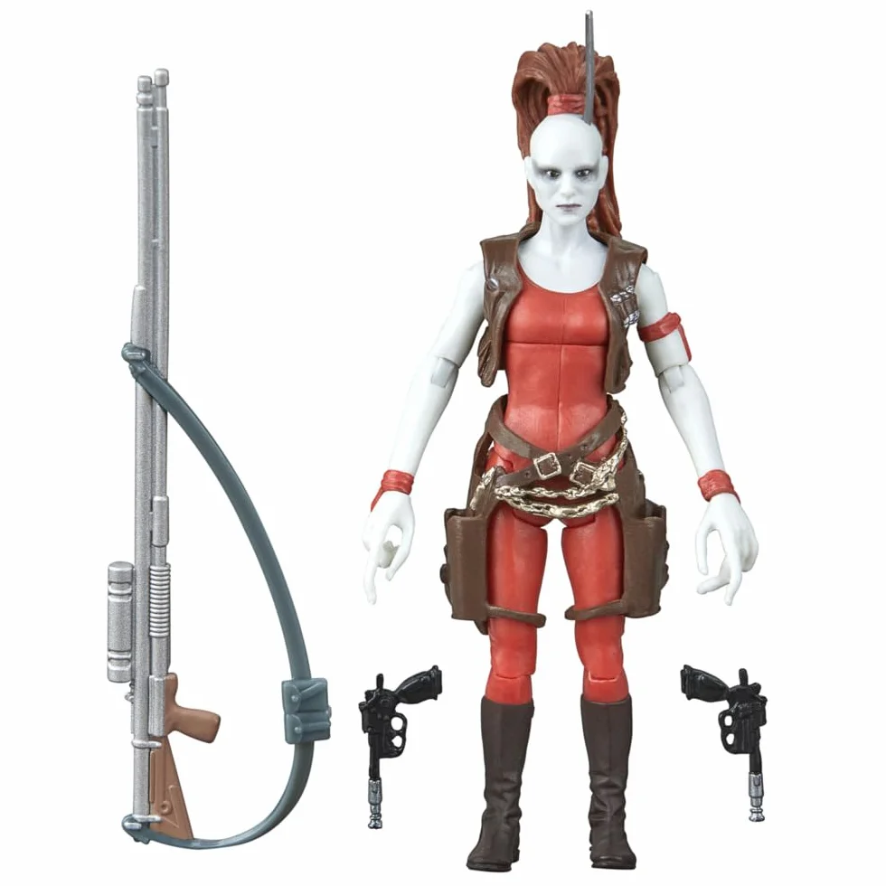 Hasbro Star Wars, kolekcja vintage, 9,5 cm Aurra Sing figurka inspirowana "Gwiezdnymi Wojnami"