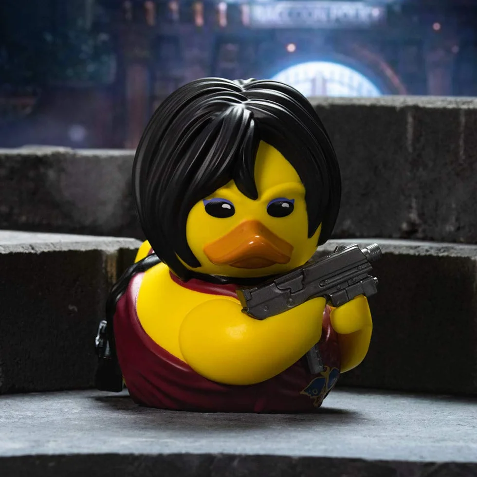 TUBBZ Pudełkowana edycja Ada Wong kolekcjonerska winylowa gumowa figurka kaczki - oficjalny produkt Resident Evil - TV, filmy i gry wideo
