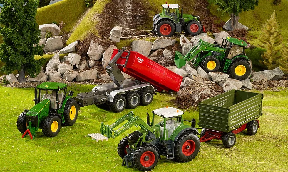Siku 6881 John Deere 8345R Traktor zdalnie sterowany 1:32 Metal Tworzywo sztuczne Zielony Na baterie
