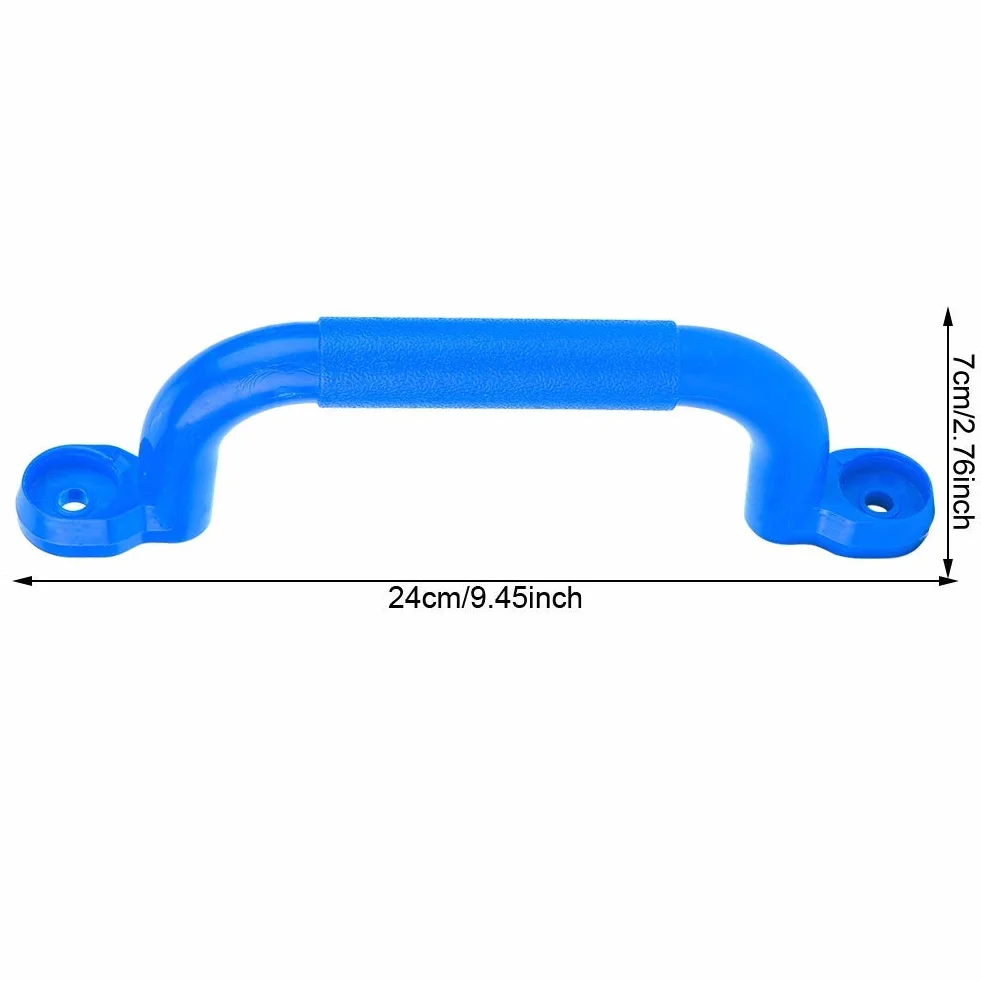 Antypoślizgowe plastikowe uchwyty zabezpieczające na plac zabaw dla dzieci (Blue)