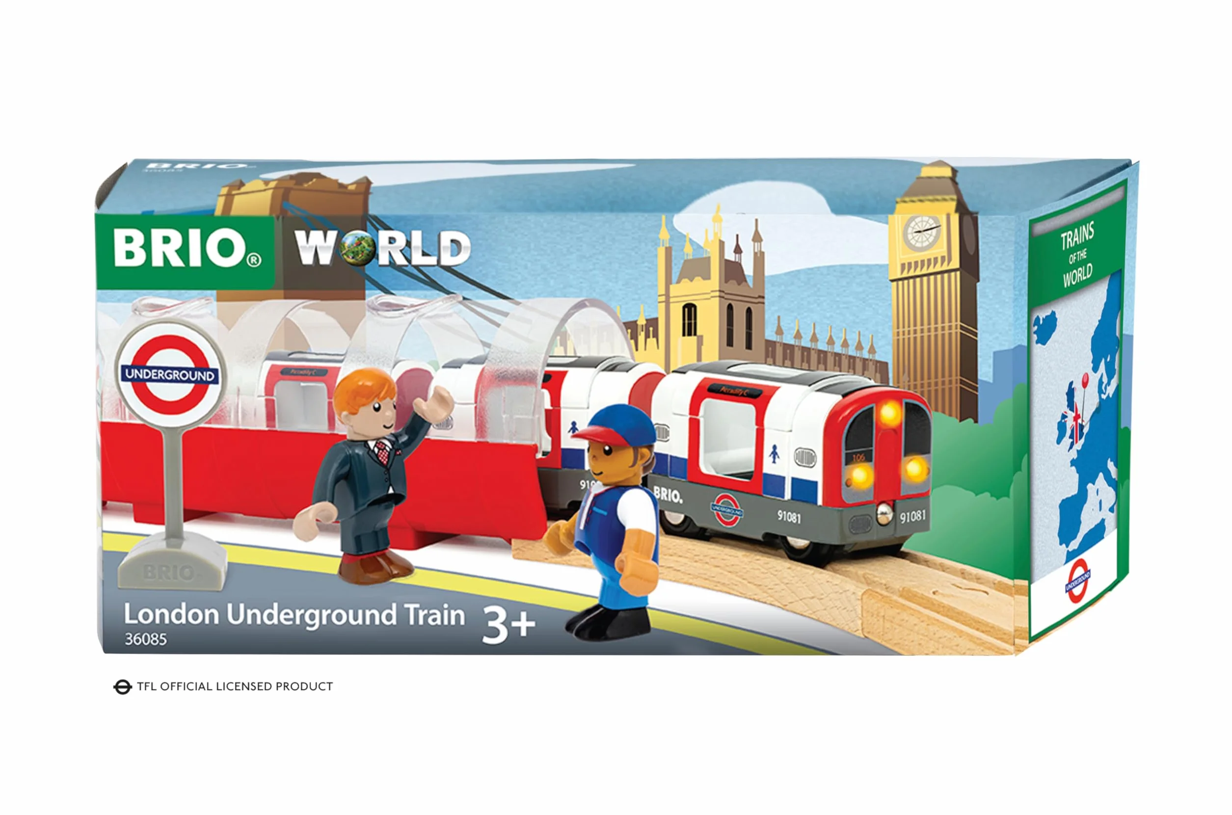 BRIO World - Londoner U-Bahn mit Licht und Sound
