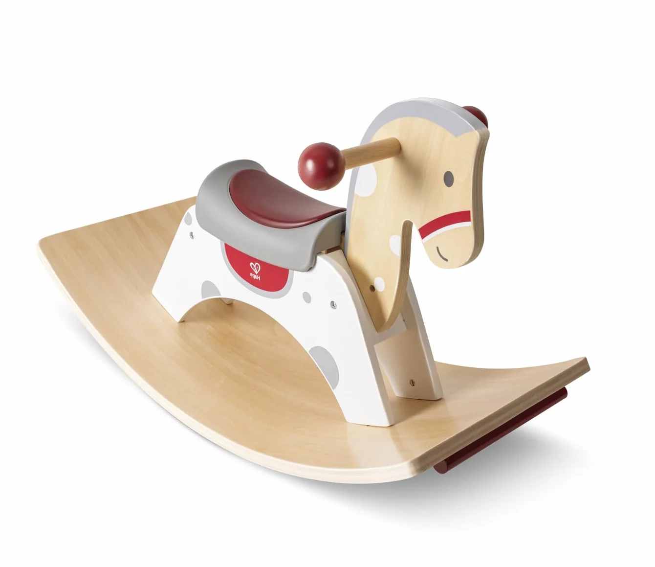 Hape Koń na biegunach 2 w 1, koń na biegunach i deska do balansowania, od 12 miesięcy