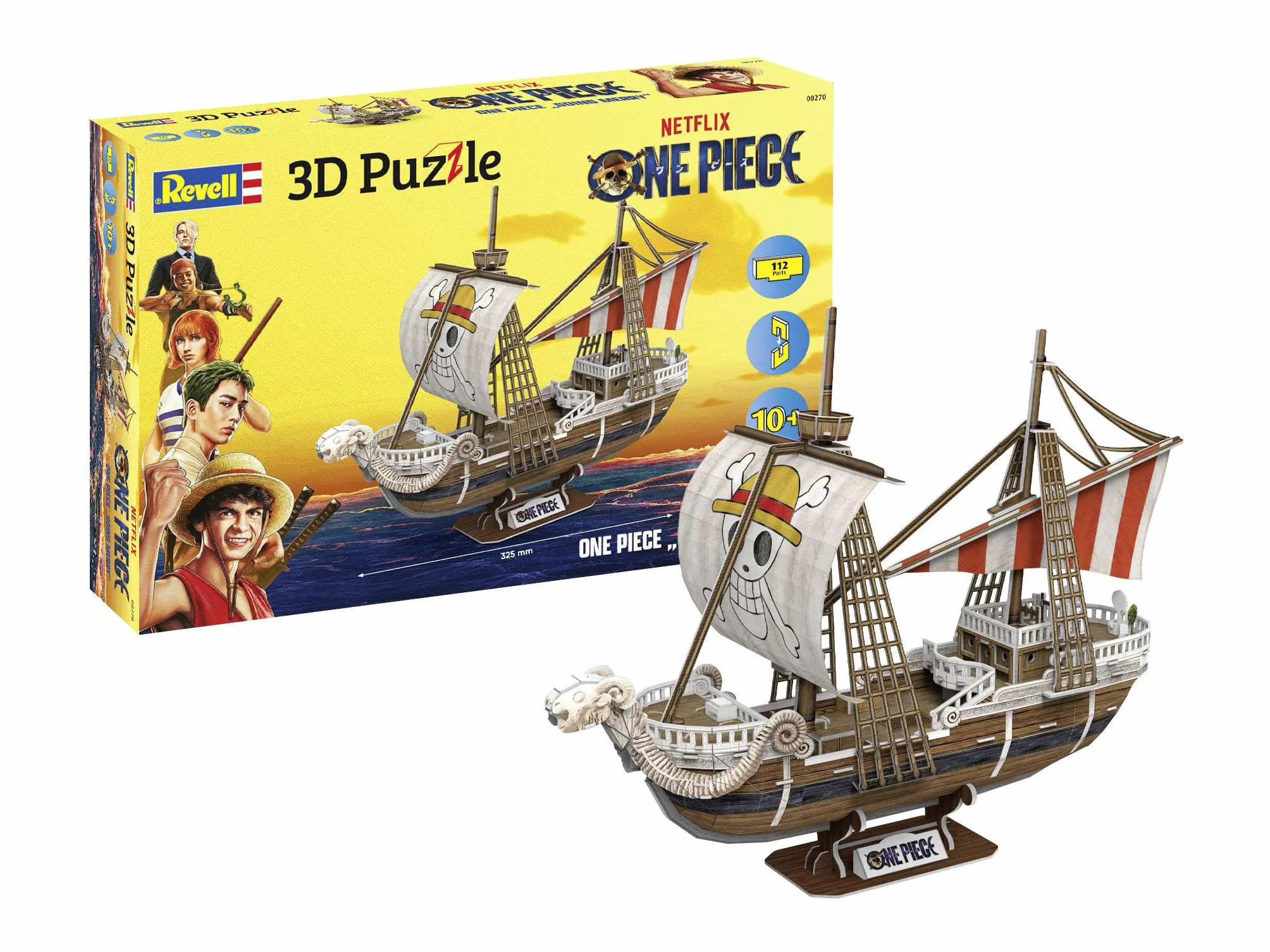 Revell 00270 Puzzle 3D, wielokolorowe