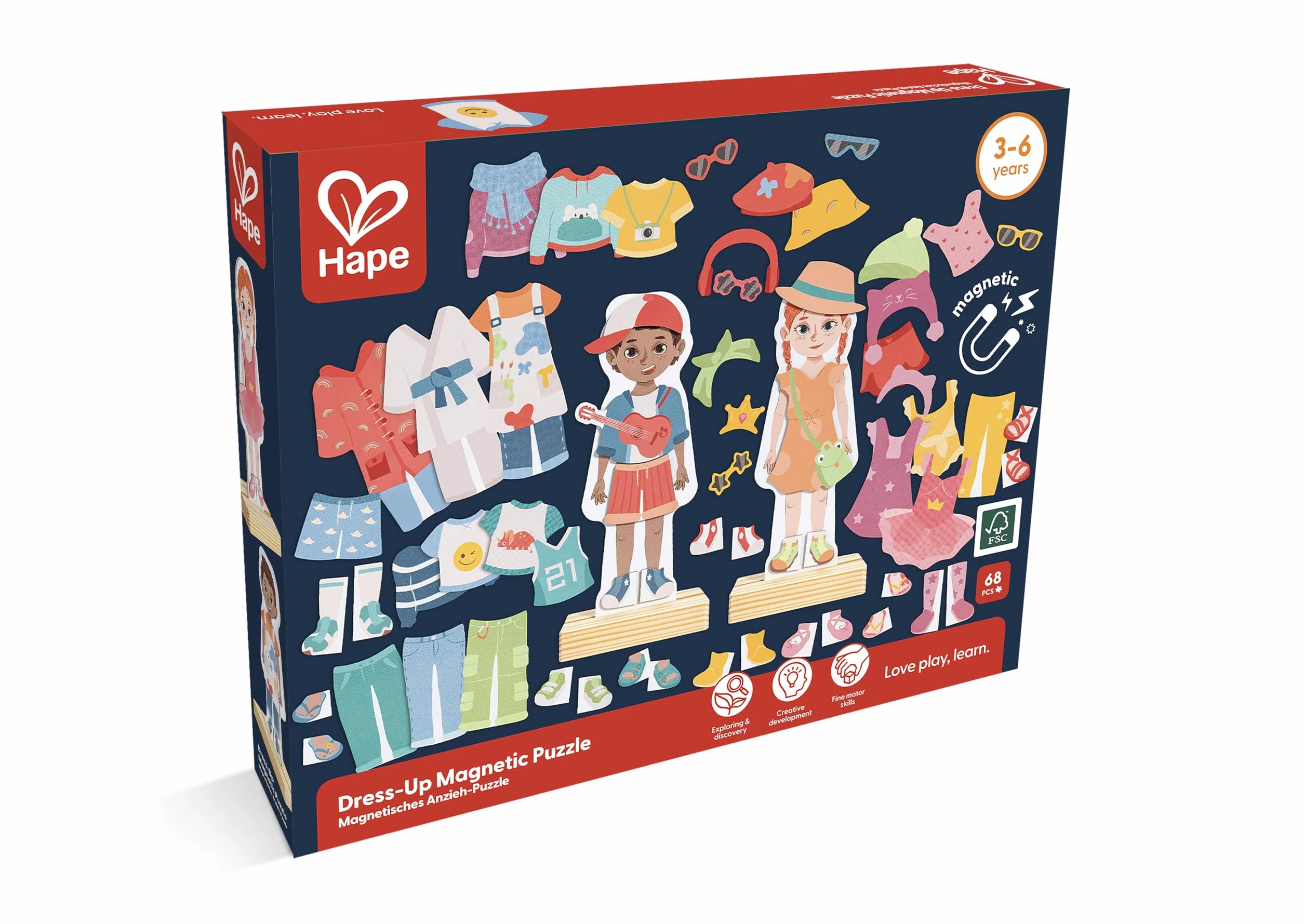 Hape - Magnetisches Anzieh-Puzzle