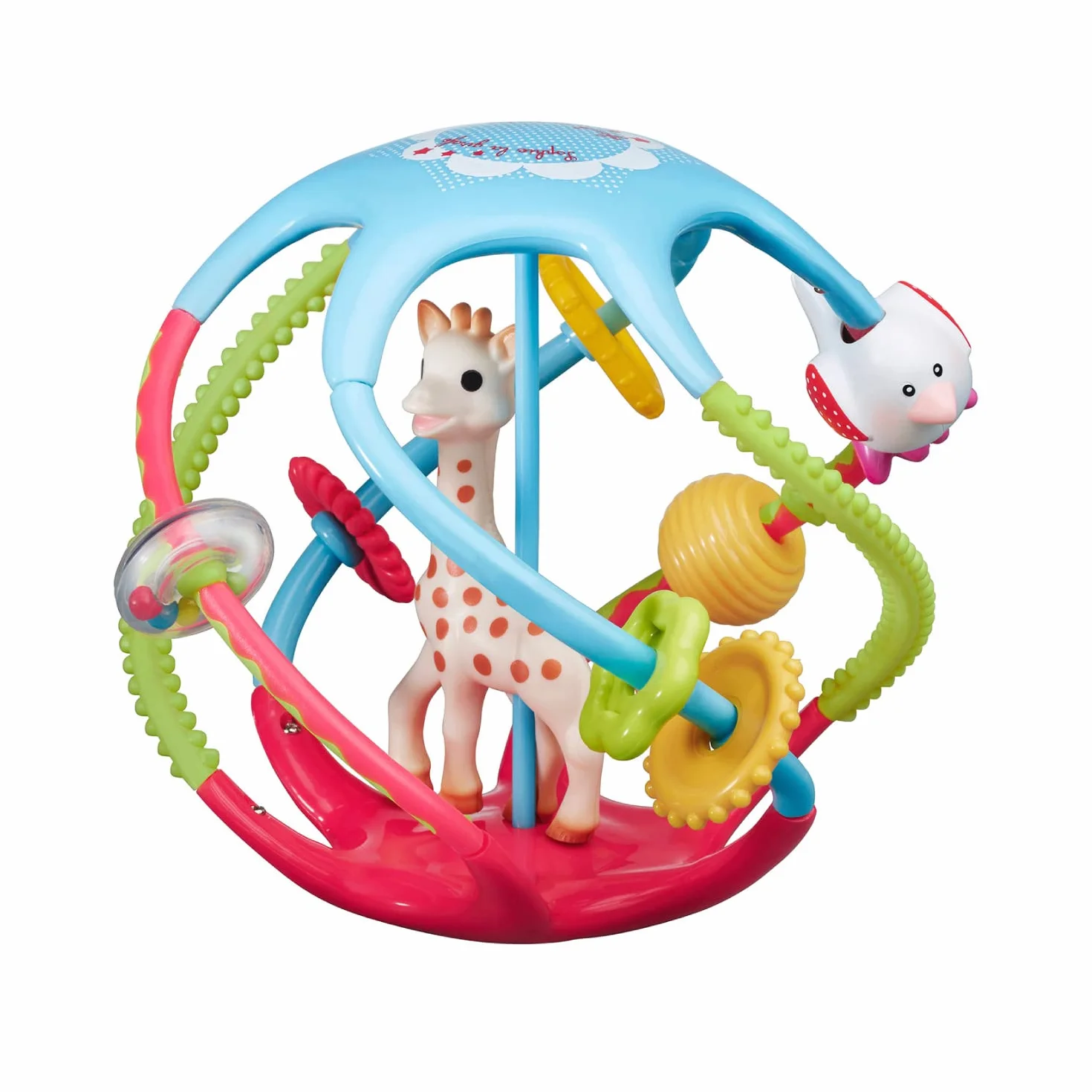 Vulli Sophie la Girafe Twistin Ball, wielokolorowa