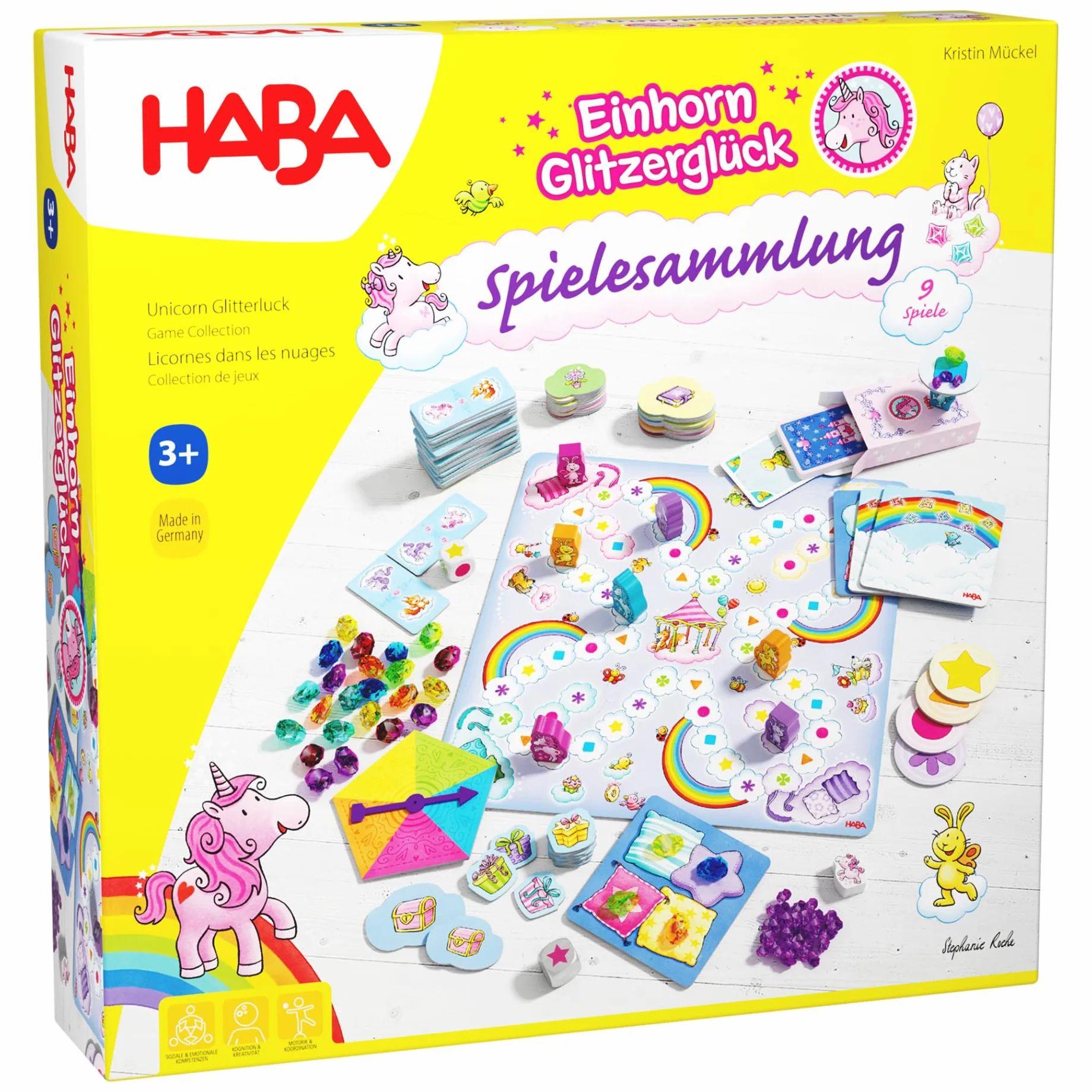 Haba Brokatowy jednorożec - kolekcja gier