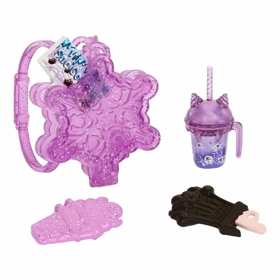 Monster High Abbey Bominable Lalka podstawowa Yeti + figurka mały mamut i akcesoria tematyczne, HNF64