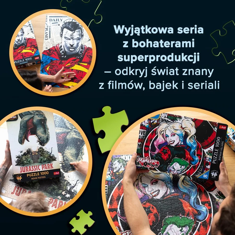 Trefl Premium Plus Quality - Puzzle Lord of the Rings - 1000 Elementów, Seria Układanek z Ulubionymi Bohaterami, dla Dorosłych i Dzieci od 14 lat