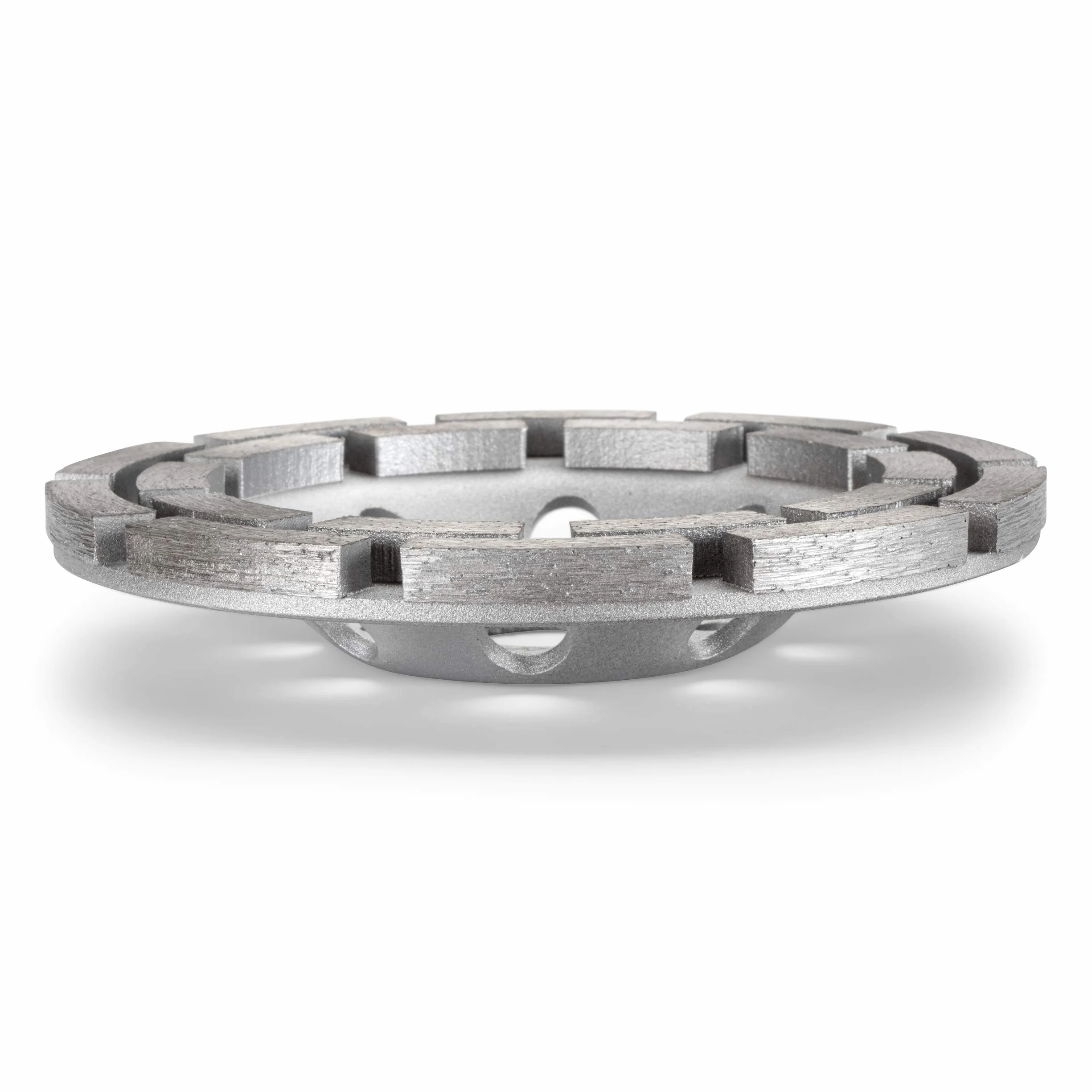 Premium diamentowa tarcza szlifierska │ 1 sztuka │ Ø 125 mm x 22,2 mm │ 2-rzędowa │ do betonu, granitu, muru, kamienia naturalnego │ kompatybilna z szlifierkami kątowymi