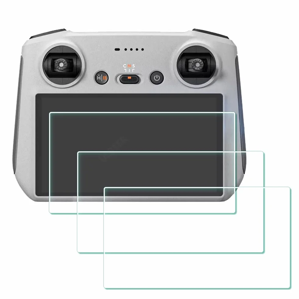 ULBTER Osłona ekranu do DJI Mini 5 Pro/Mini 4 Pro / 3-Pro -DJI RC 2 RC2 RC Monitor Pilot zdalnego sterowania - Zestaw 3 sztuk, ochraniacz twardości 9H Szkło hartowane akcesoria