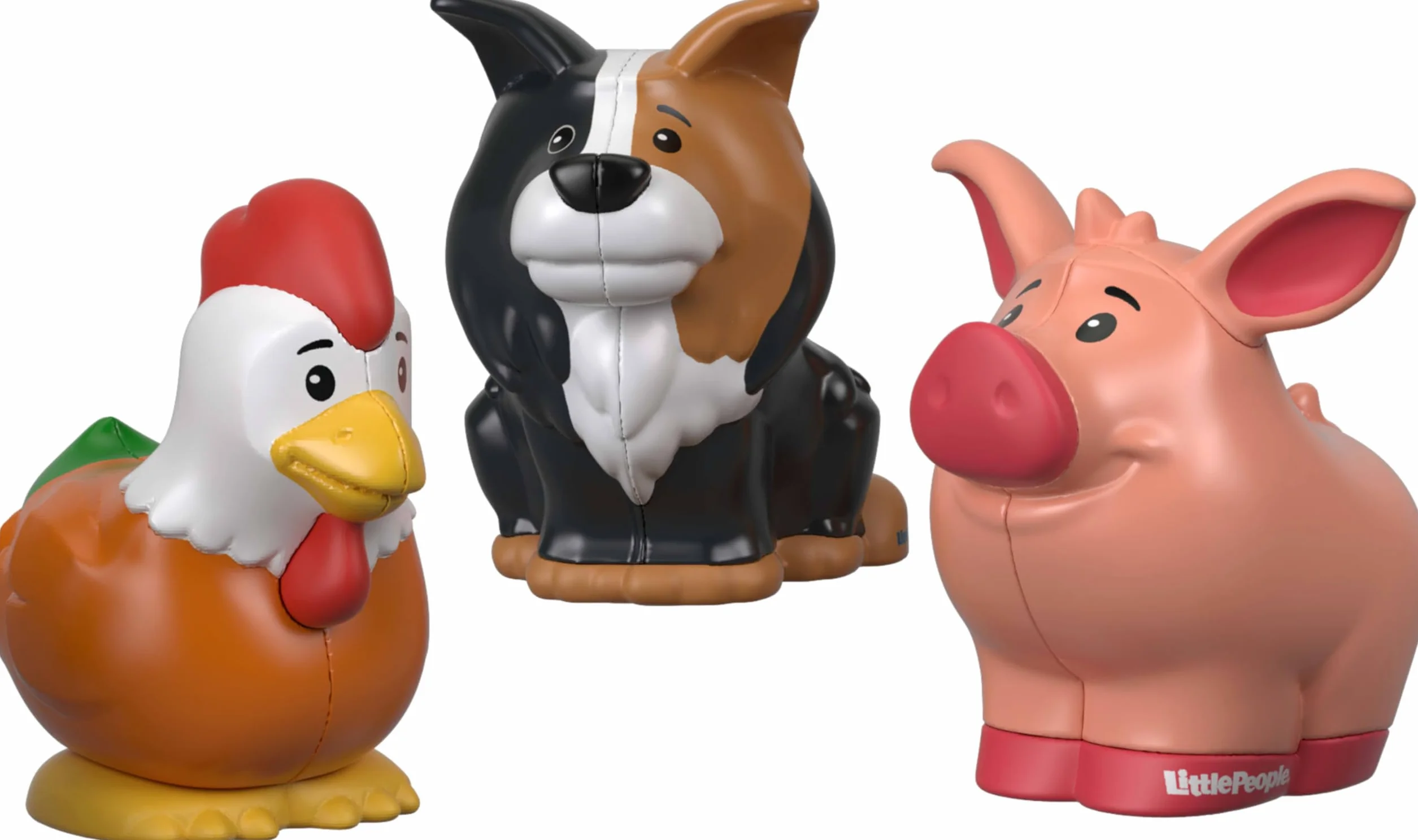 Fisher-Price Dzieci mogą powiększyć swoją kolekcję zwierzątek dzięki temu zestawowi 8 figurek Little People ze zwierzątkami z farmy GFL21