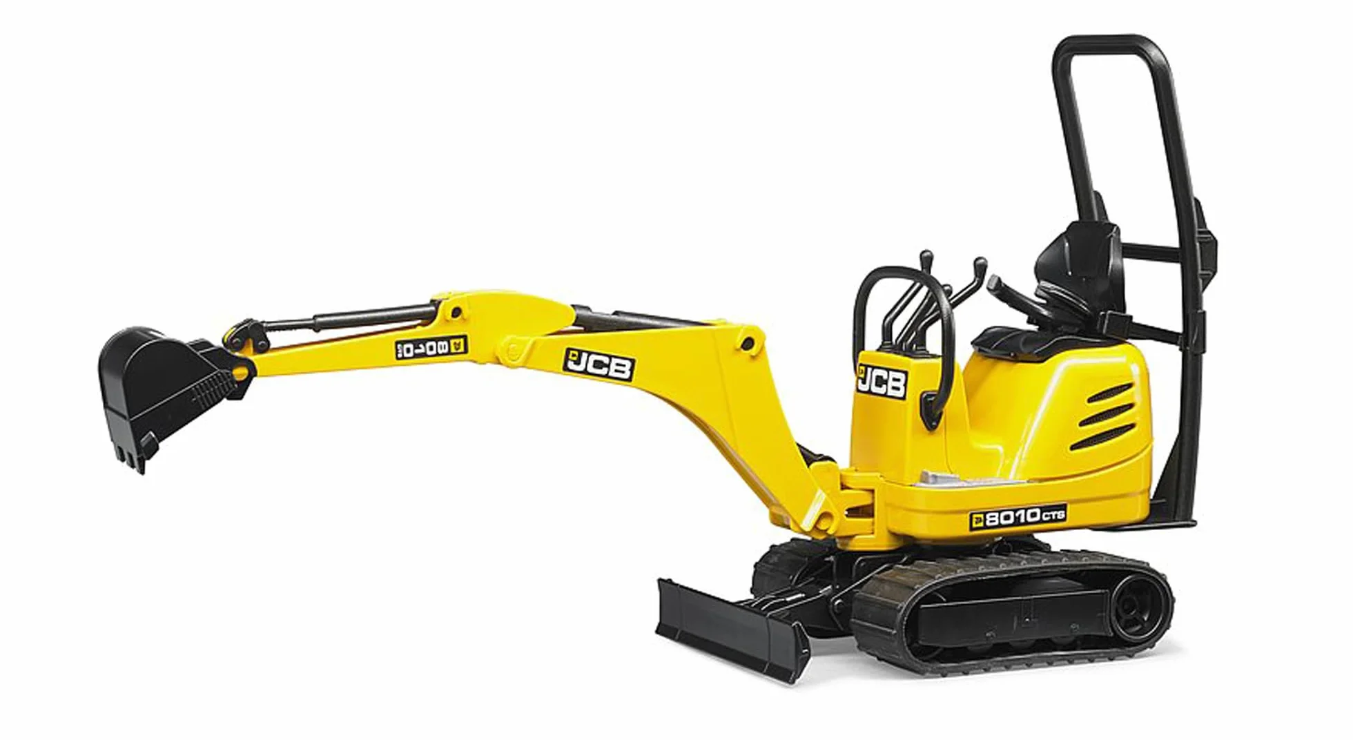 bruder 62003 - Mikrokoparka JCB 8010 Cts - 1:16 Plac budowy, pojazd budowlany, koparka łyżkowa, minikoparka, bworld, maszyna budowlana, zabawka