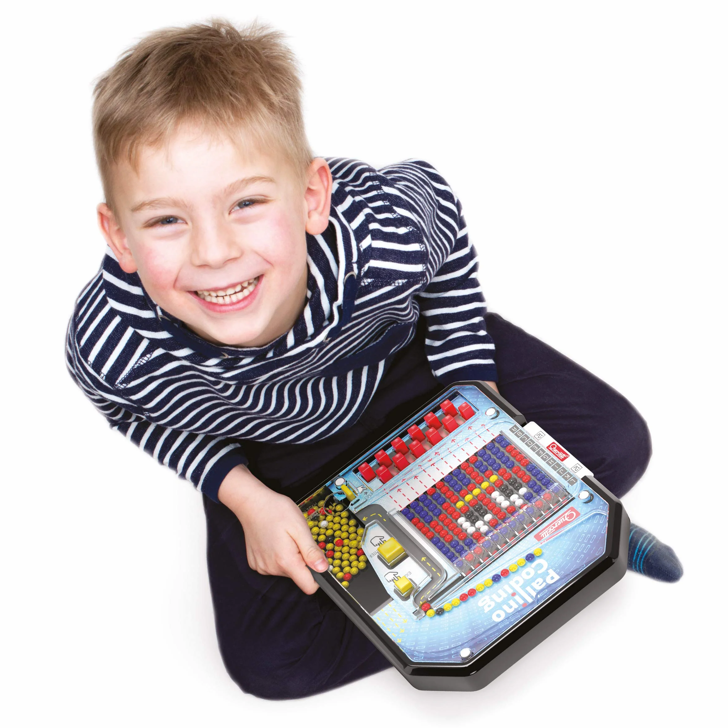 Quercetti - 1021 Pallino Coding STEM Learning and Coding for Kids Multicolour 1021