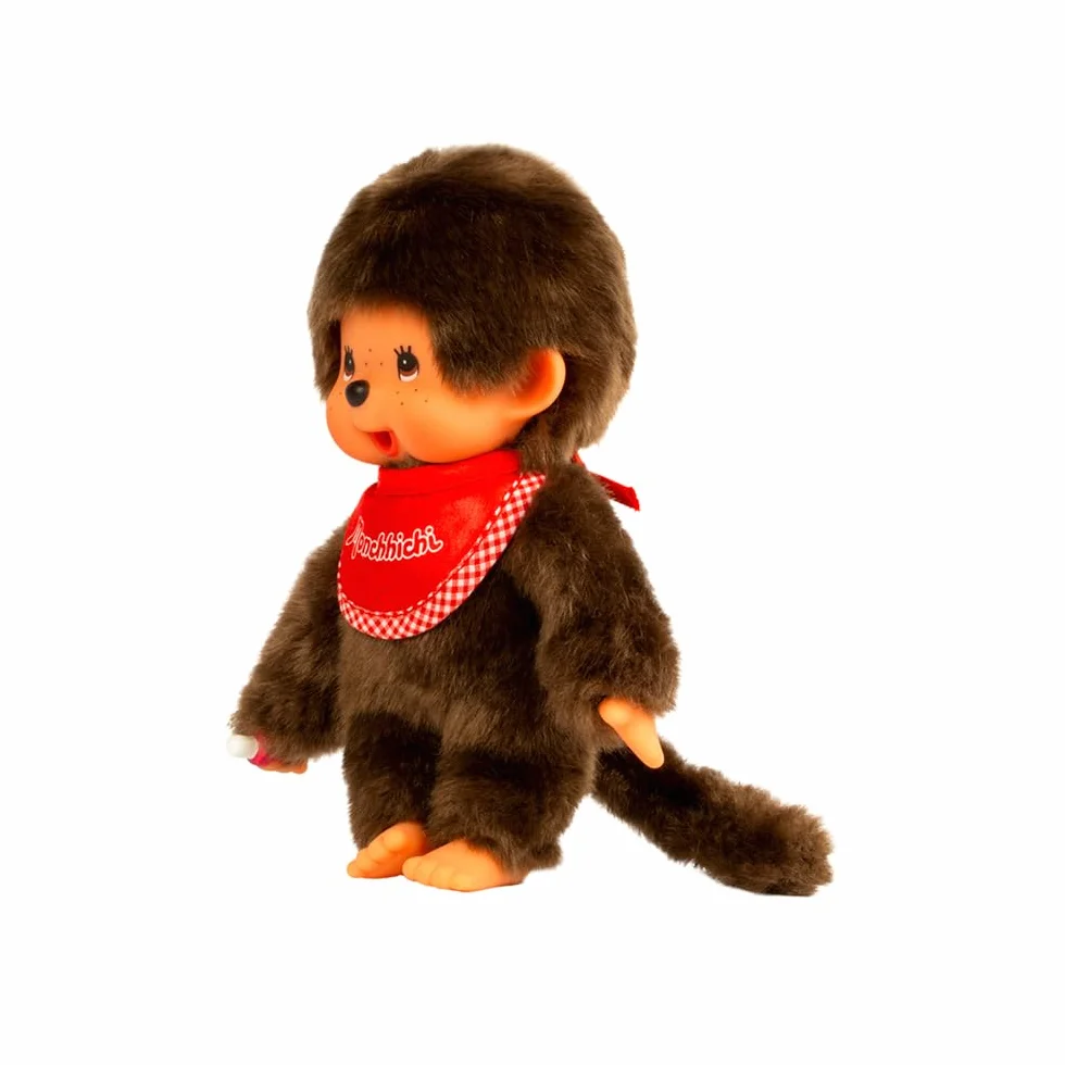 OKU Monchhichi *20 cm Jongen met slab Rood