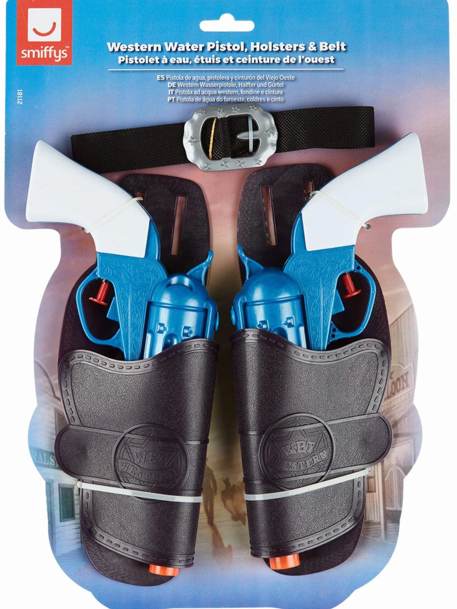 Western Water Pistol, Holsters and Belt