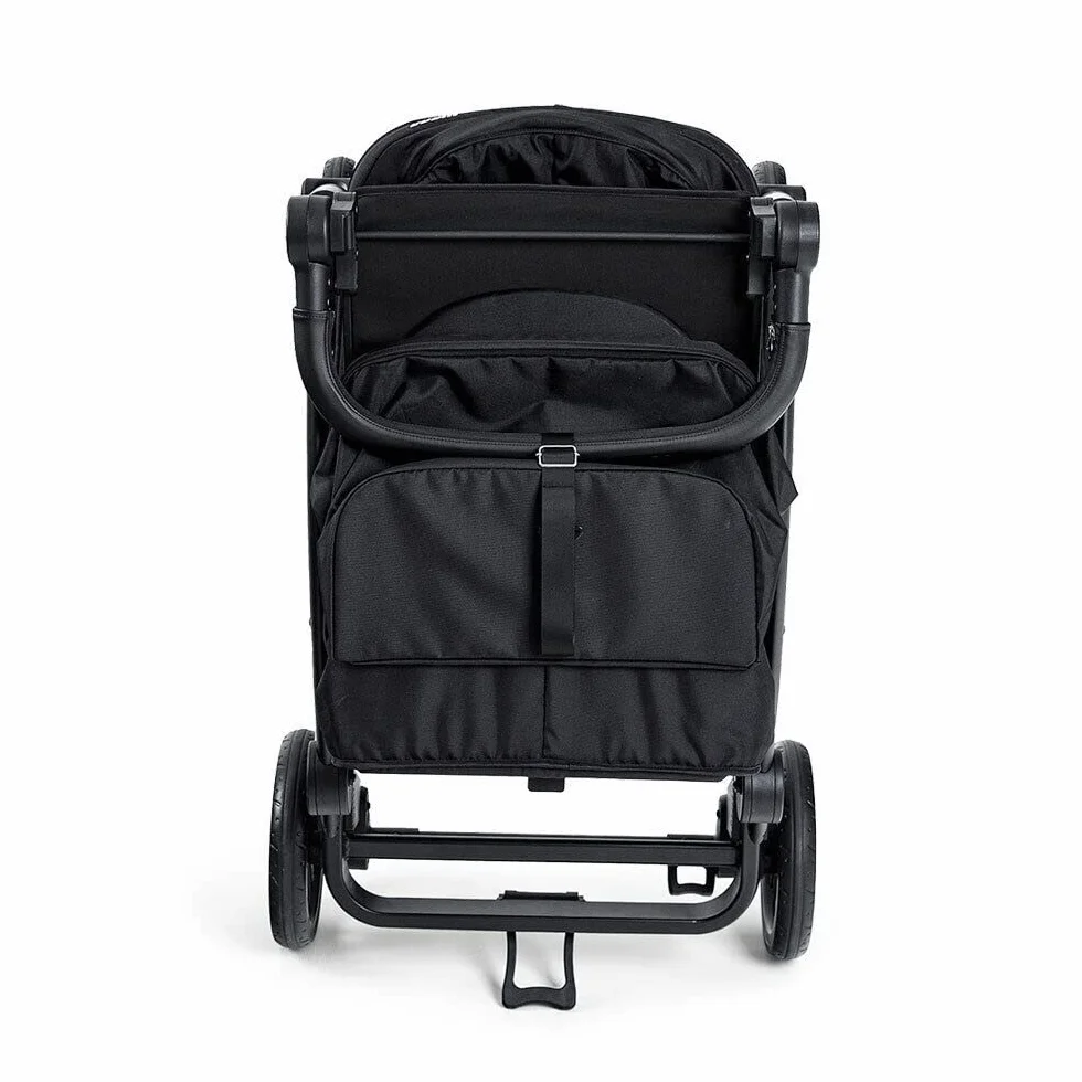 Wózek składany KETTLER COMPACT w kolorze antracytowym | Składany z daszkiem | Wielofunkcyjny | Wytrzymały | Nośność 70 kg | Oszczędność miejsca | Pasy bezpieczeństwa | Wózek dla maksymalnie 2 dzieci