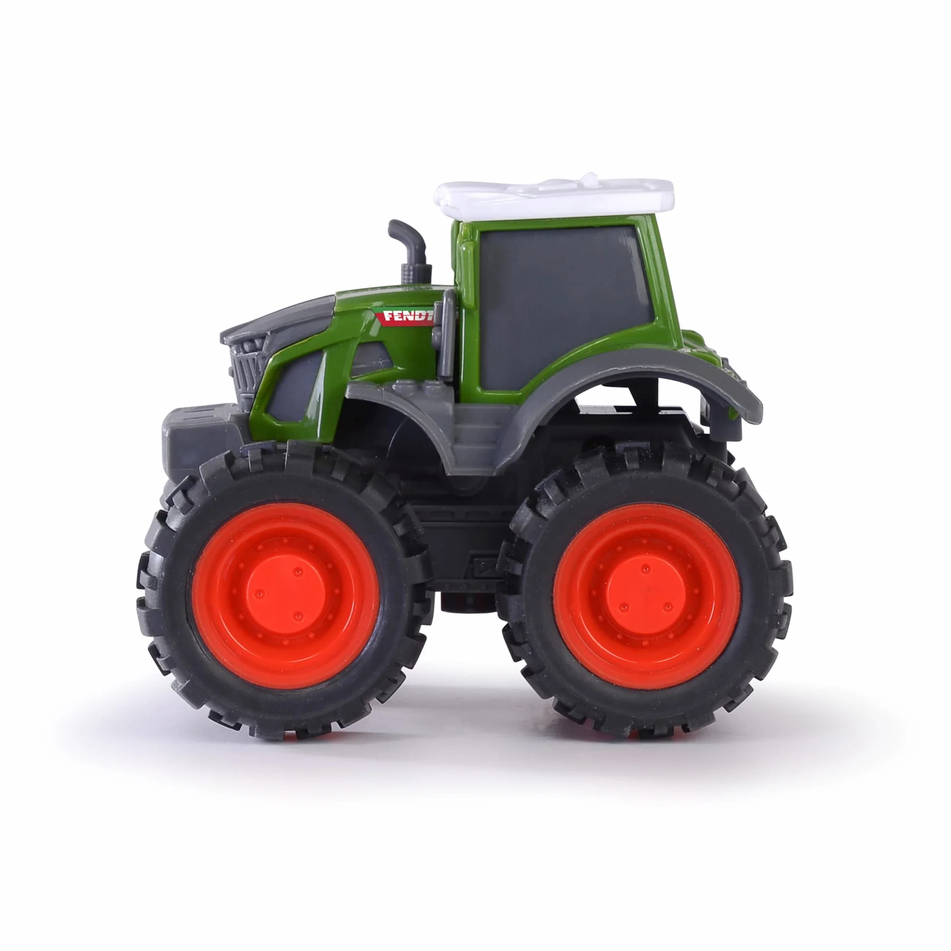 Dickie Toys - Zabawkowy traktor Fendt Monster Tuck, (9 cm), traktor dla dzieci z silnikiem frykcyjnym, napędem czterokołowym i oponami XXL, dla dzieci od 3 lat