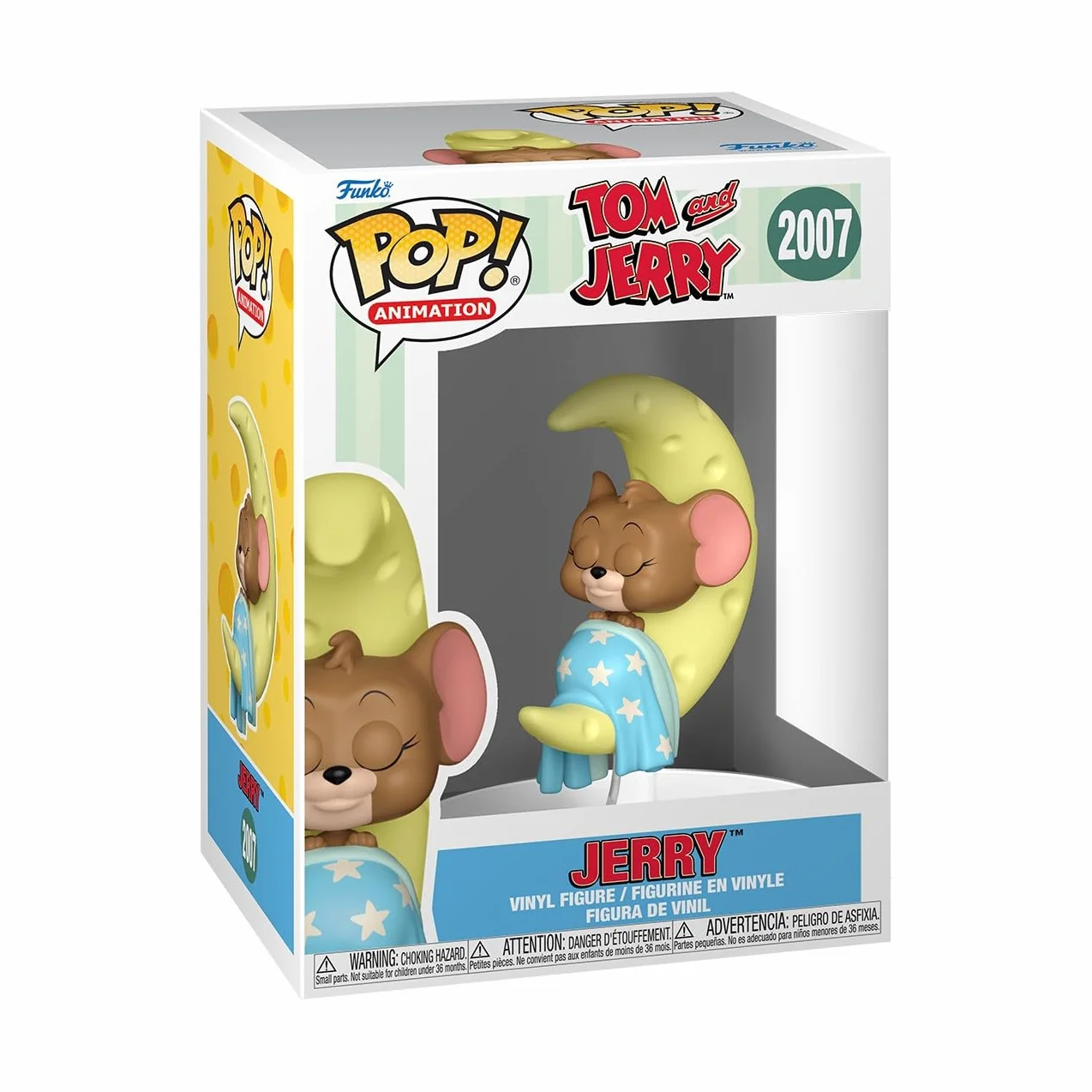 Funko Pop! Animacja: Tom & Jerry - Jerry - kolekcjonerska figurka winylowa - pomysł na prezent - oficjalny towar - zabawki dla dzieci i dorosłych - dla fanów kreskówek - figurka modelowa dla