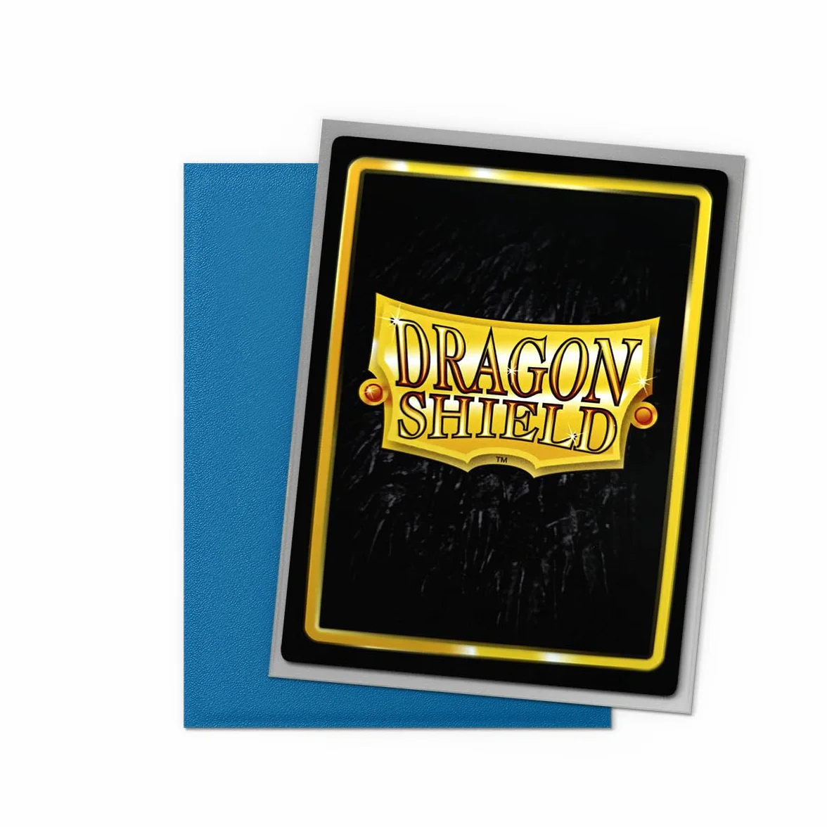 Arcane Tinmen ApS ART15064 Dragon Shield: Matte – Blue/Silver Special Edition