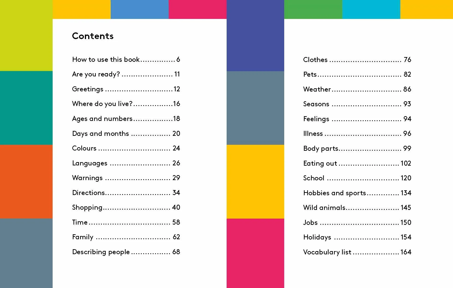 First Phrases - Italian - 1ed - Anglais