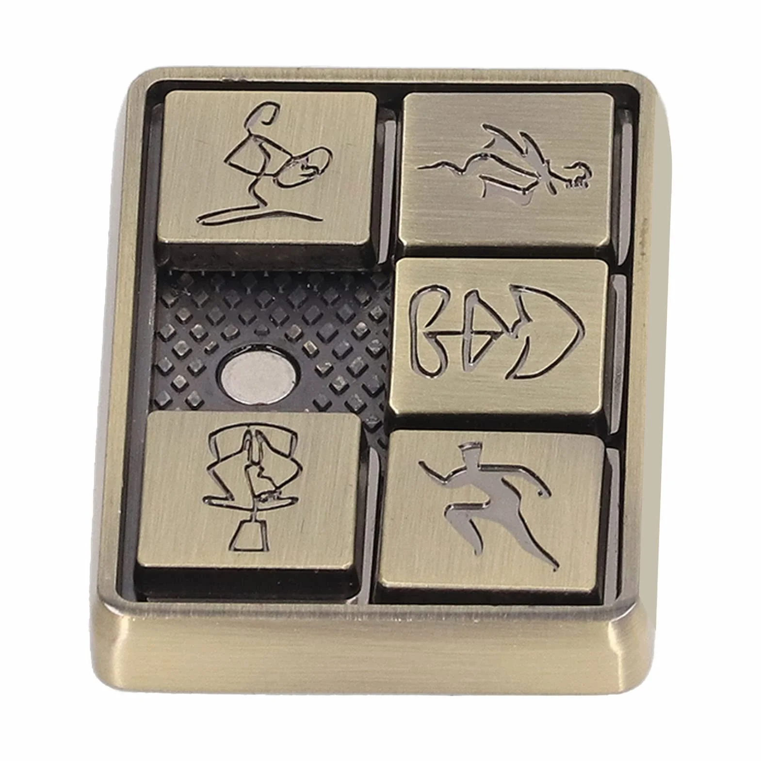 Push Slider Zabawki , Wykwintne Specjalne Wzory Magnetyczny Suwak na Opuszkach Palców, Metalowy Suwak Fidget dla Dorosłych, ADHD Fidget Toys Adult, Push Slider Toy