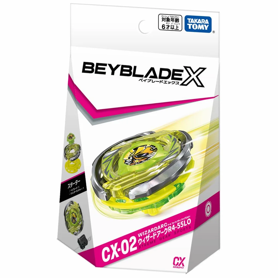 Beyblade X Beyblade X CX-02 Starter Wizard Arc R4-55LO
