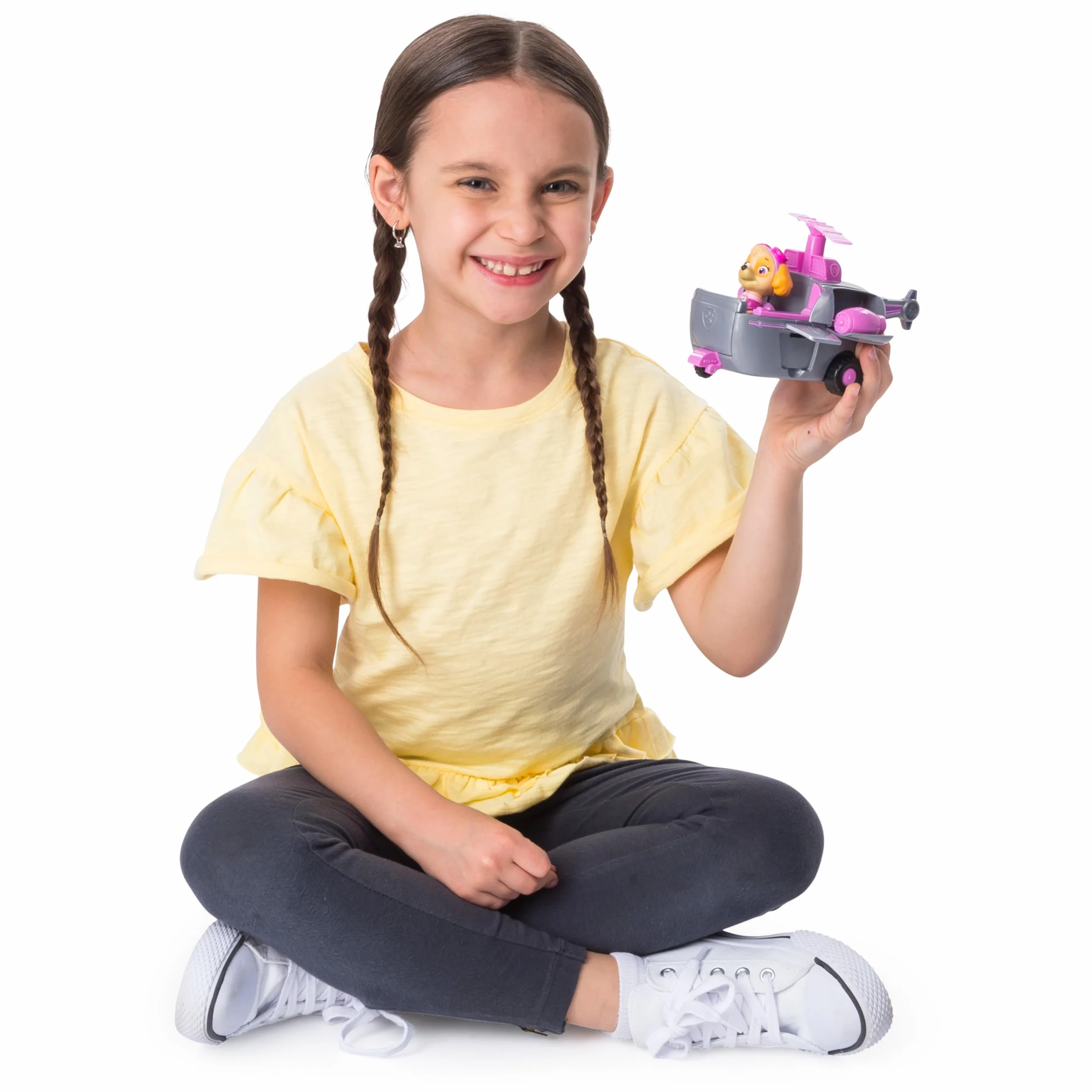 Paw Patrol Helikopter Skye'a z turbinami typu flip-open dla dzieci w wieku od 3 lat