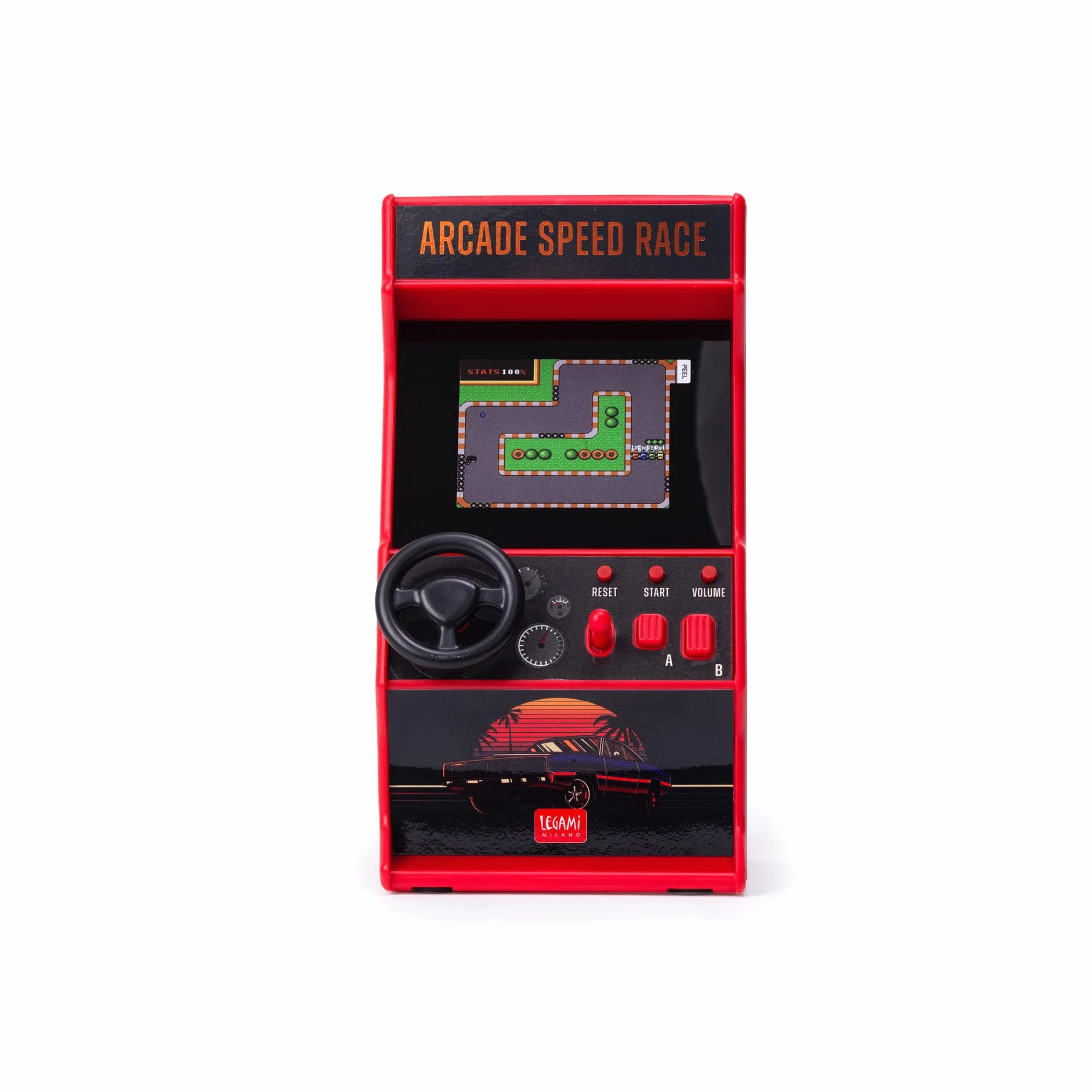 Legami Minigra wideo Arcade Speed Race 30 gier ekran 2,4" 8,5 x 26 cm