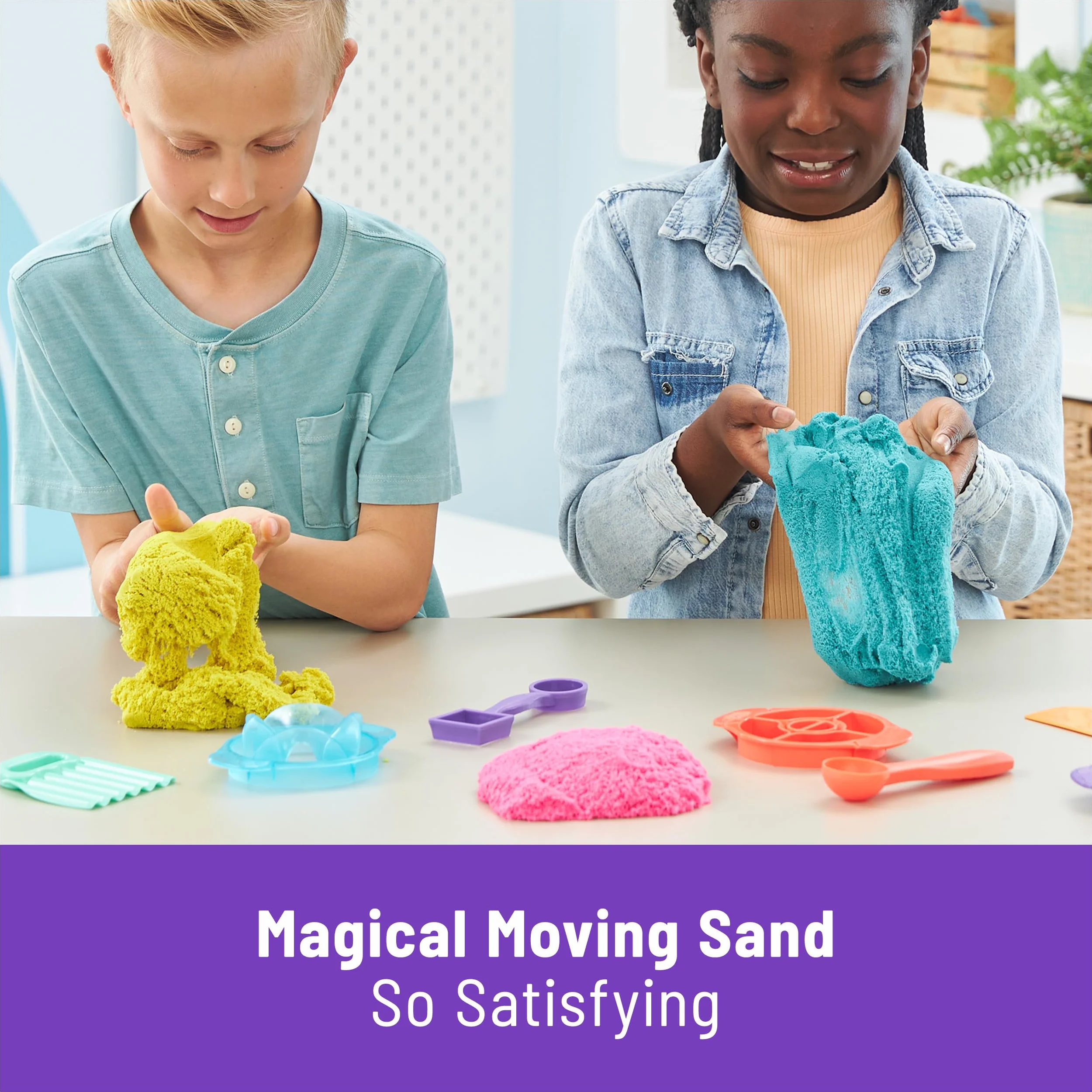 Kinetic Sand - satysfakcjonujący zestaw