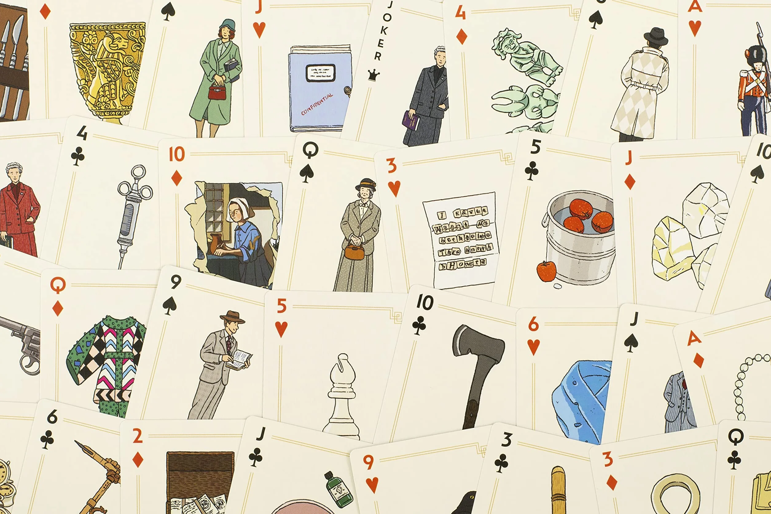 Laurence King Karty do gry Agatha Christie